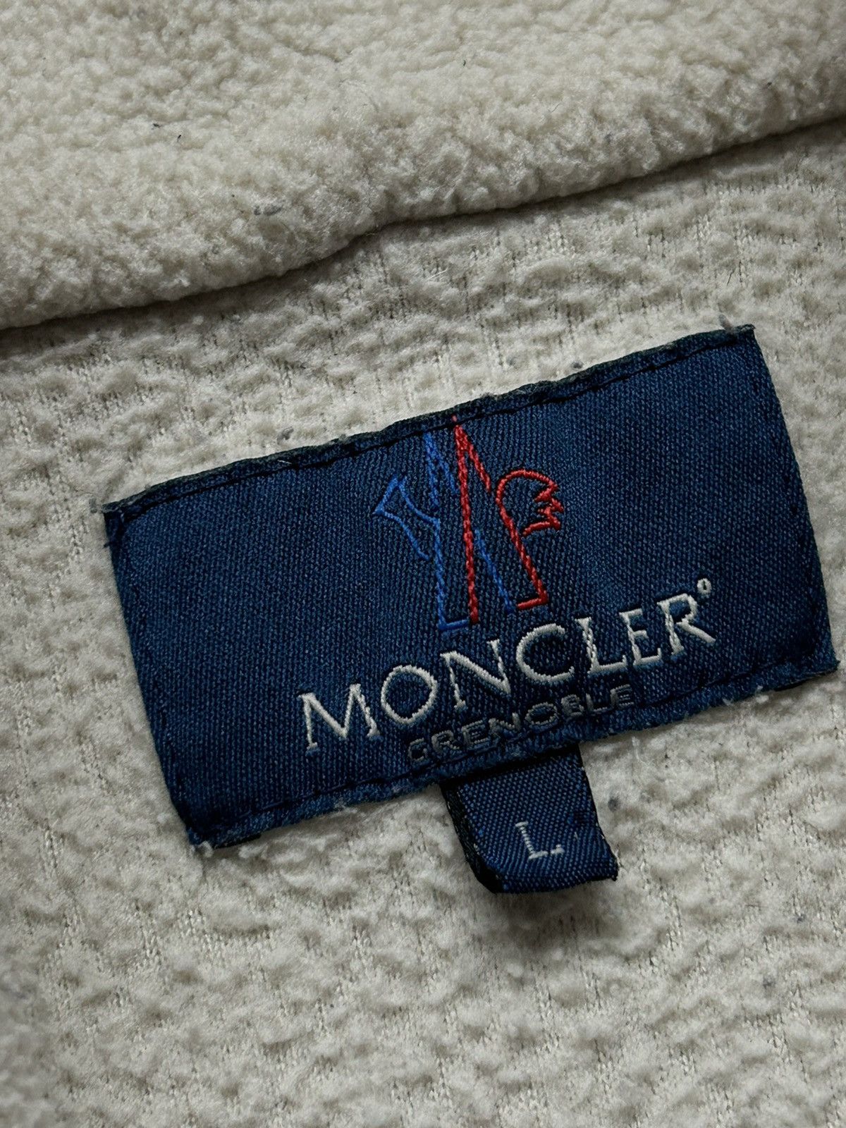 Moncler Grenoble × Vintage Fleece Moncler 🔘 Grenoble 🔘 Vintage 🔘 Streetwear 🔘 Size L / US 10 / IT 46 - 3 Thumbnail