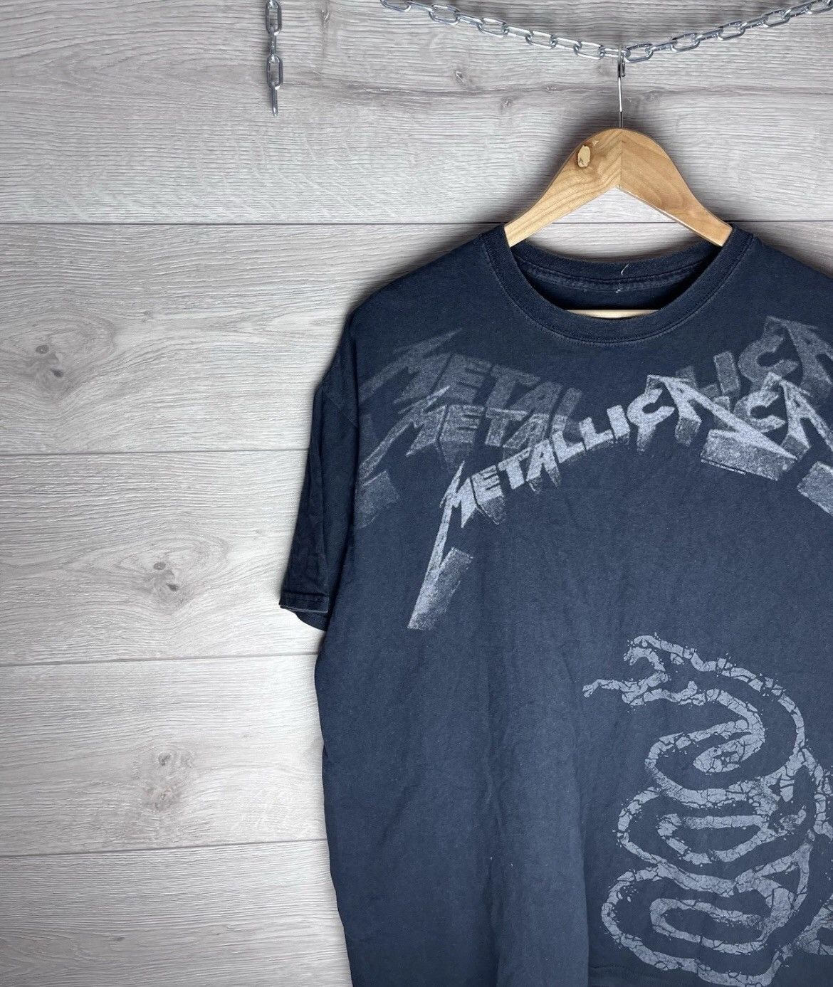 Metallica Vintage men’s T-Shirt rock merch Metallica 1991s Size US XL / EU 56 / 4 - 3 Thumbnail