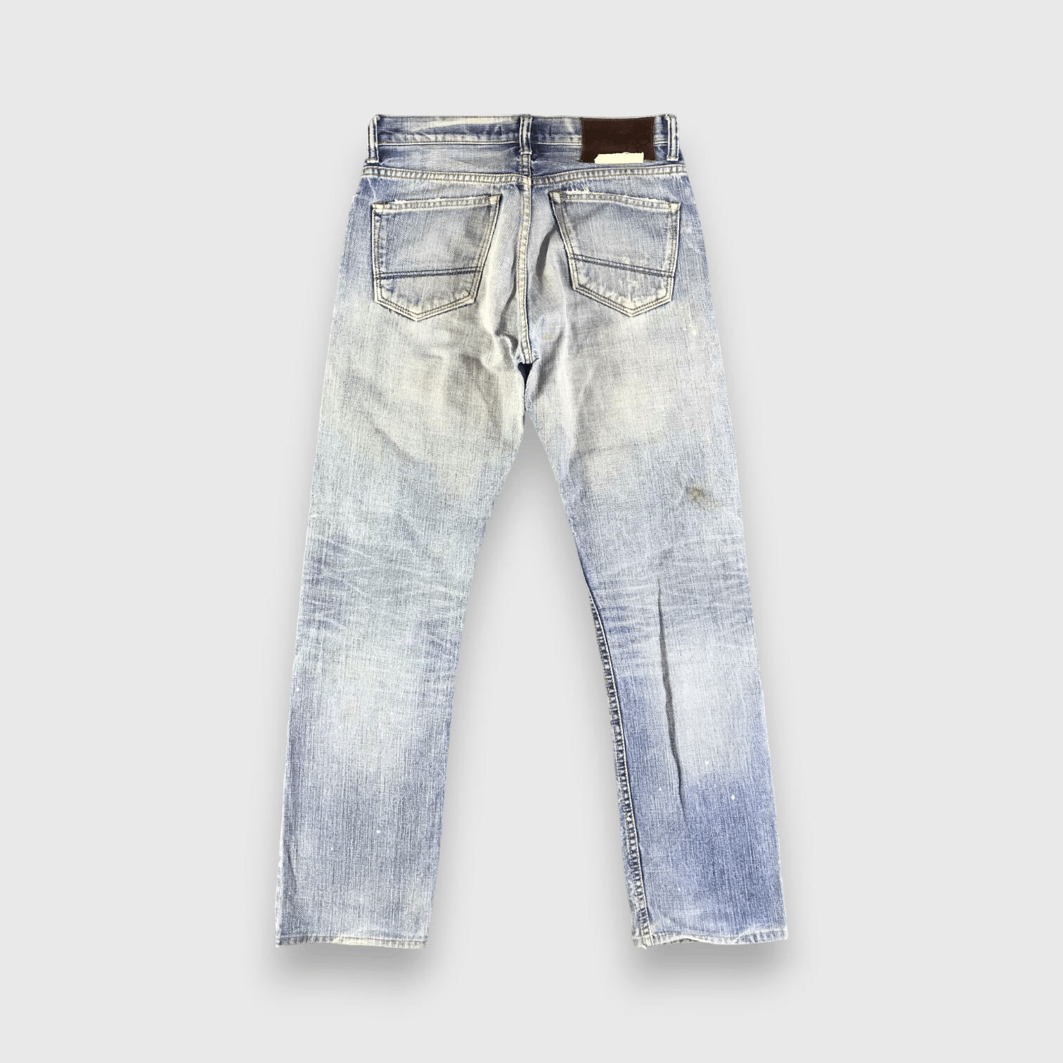 Johnbull Vintage Light Wash John Bull Selvedge Jeans-J2992 Size US 32 / EU 48 - 2 Thumbnail
