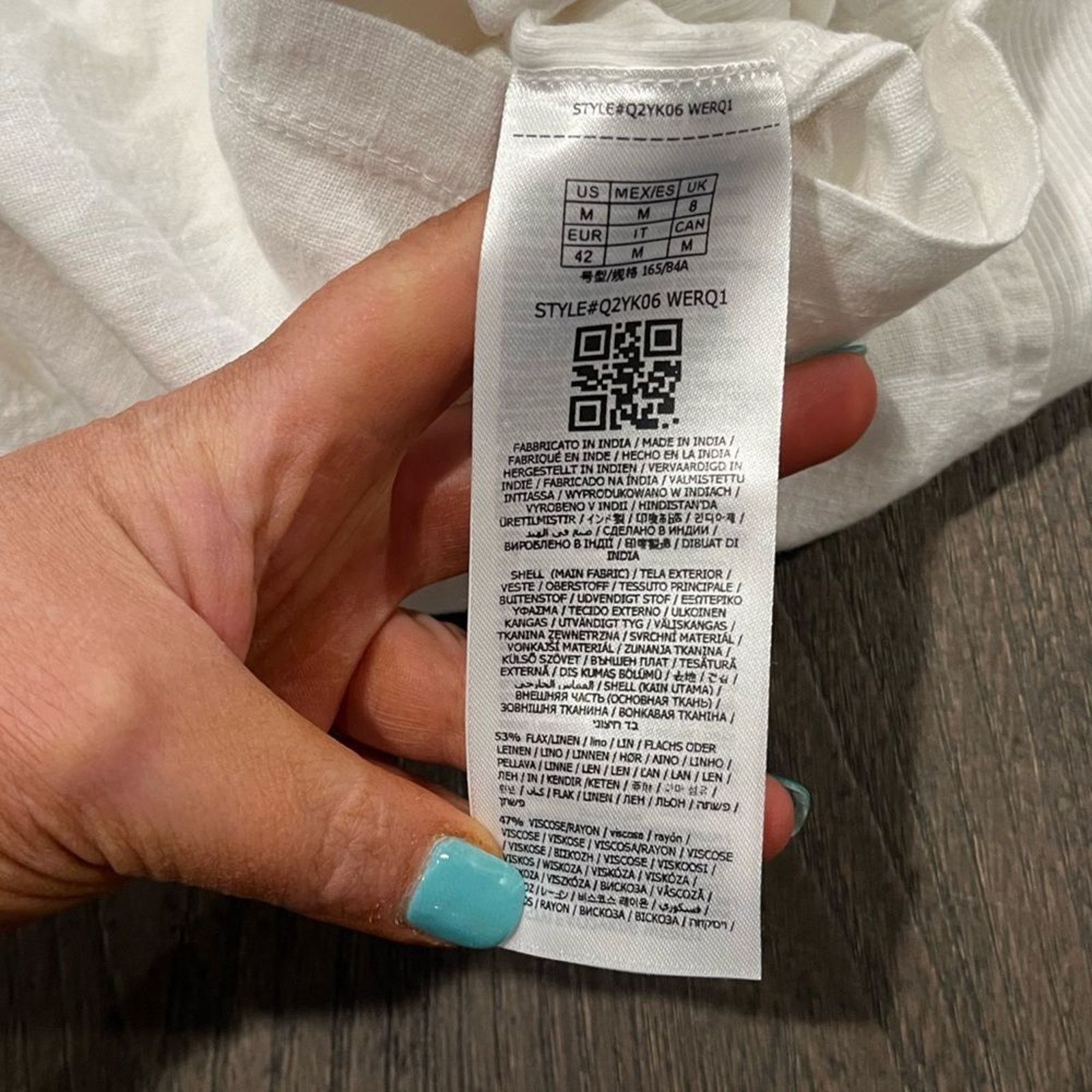 Guess NWOT Guess Los Angeles Linen Blend Tie Waist Dress Size M / US 6-8 / IT 42-44 - 7 Thumbnail