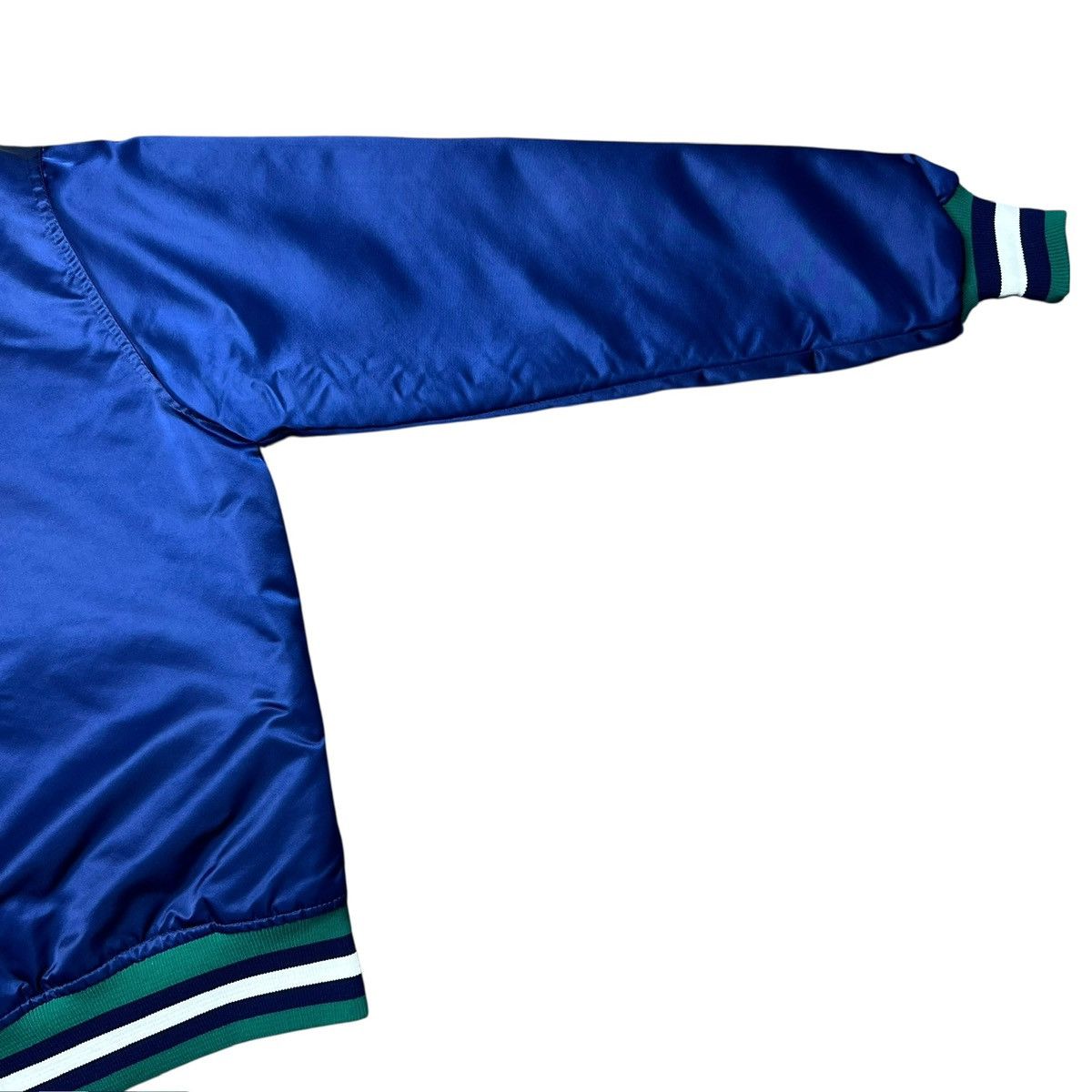 Starter Vintage 1980s NBA Denver Nuggets Starter Satin Bomber Jacket Size US M / EU 48-50 / 2 - 13 Thumbnail