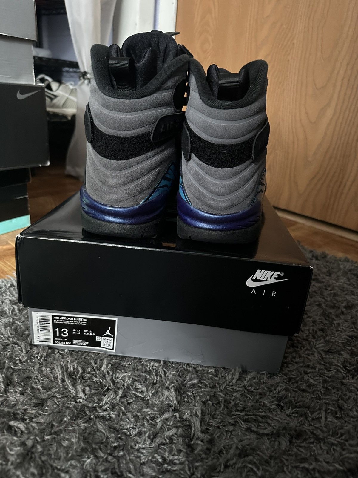 Jordan Brand Air Jordan Retro Aqua 8 Size US 13 / EU 46 - 4 Thumbnail