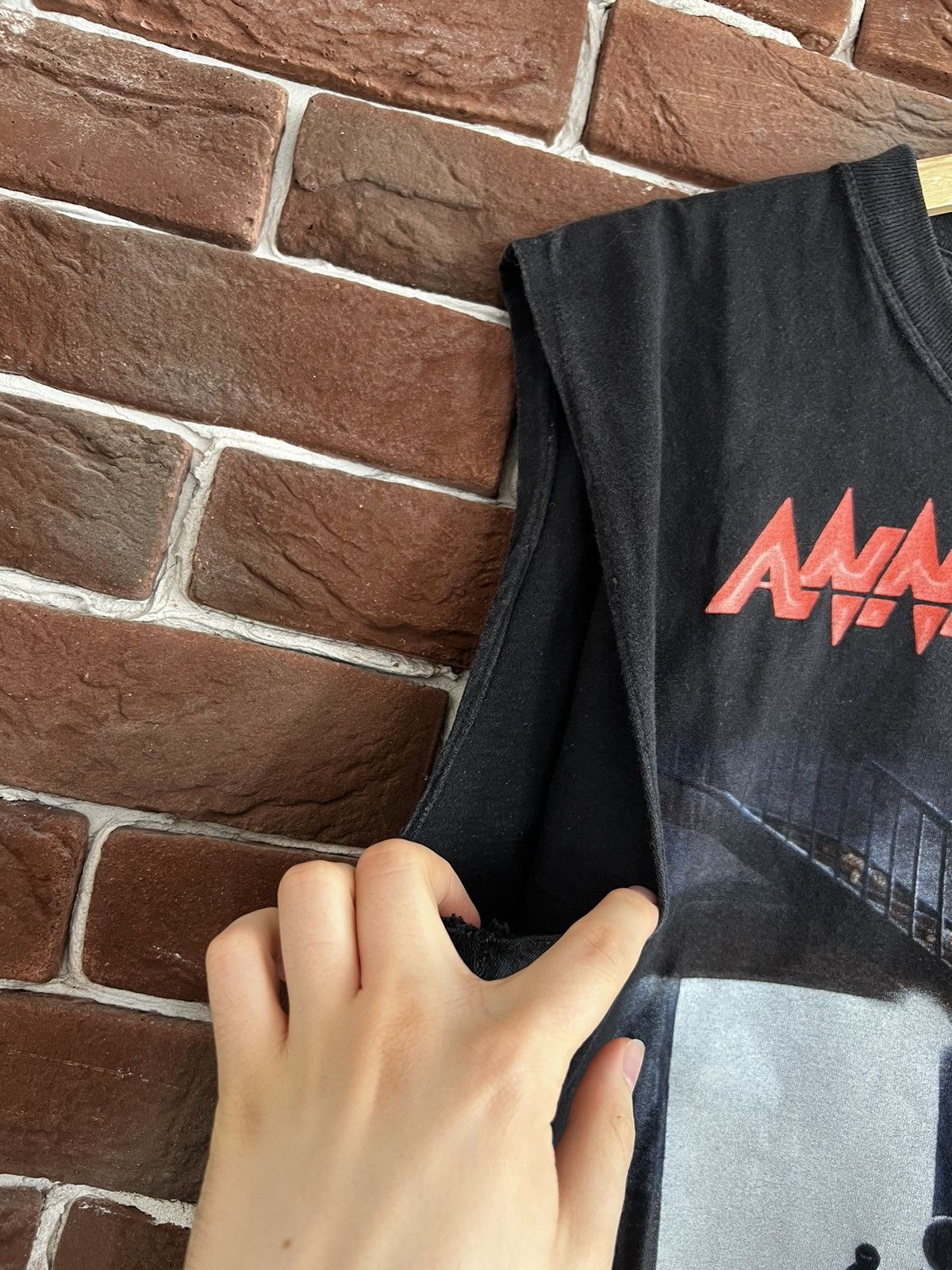 Band Tees Rare Vintage 90s ANIHILATOR Alice in Hell Metal Band Shirt Size US L / EU 52-54 / 3 - 6 Thumbnail