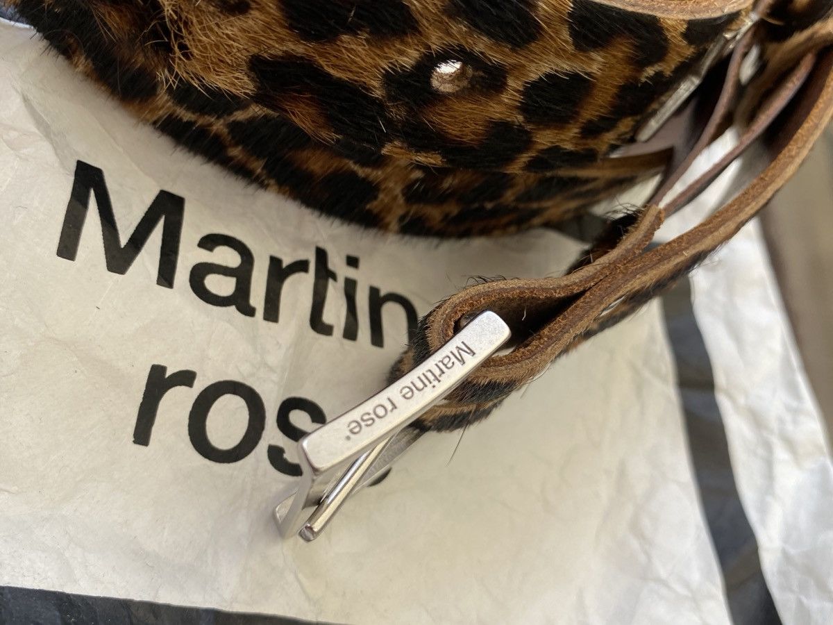 Martine Rose Martine Rose Cheetah “sex” Belt | Grailed