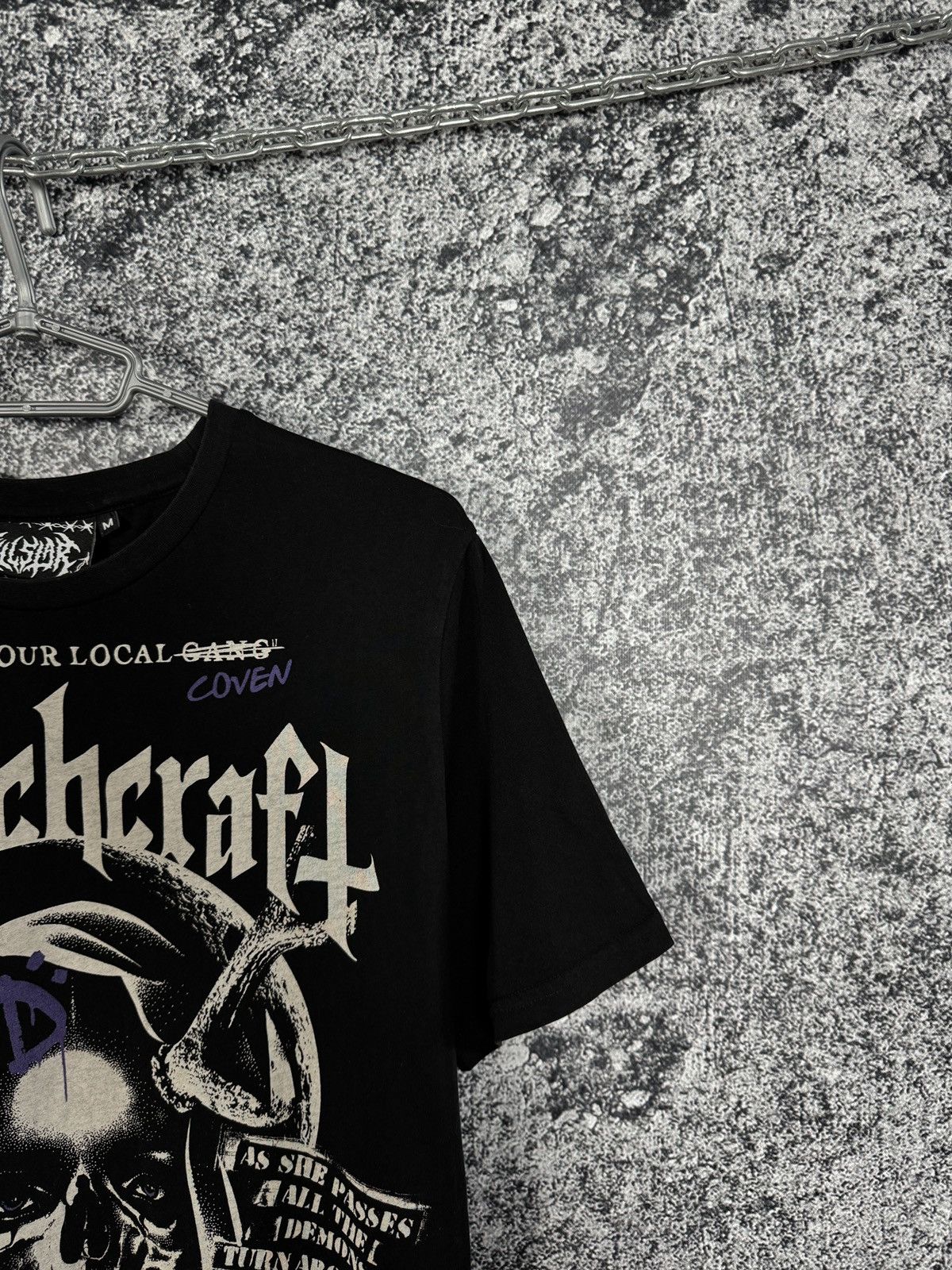 Killstar Men’s Killstar T-Shirt Support Your Local Coven Band Size M Size US M / EU 48-50 / 2 - 2 Thumbnail