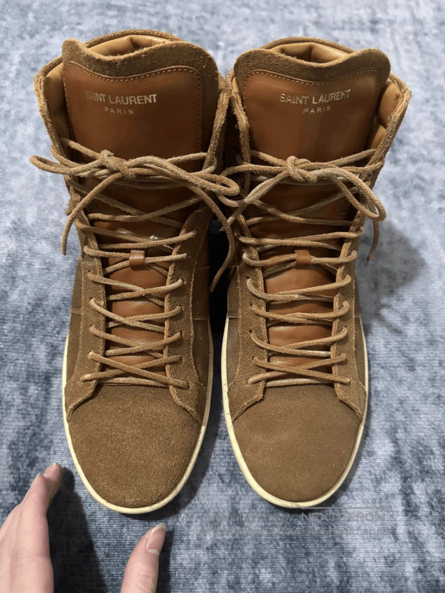 Saint Laurent Paris Saint Laurent Suede Fringe High. Size US 6.5 / EU 39-40 - 3 Thumbnail