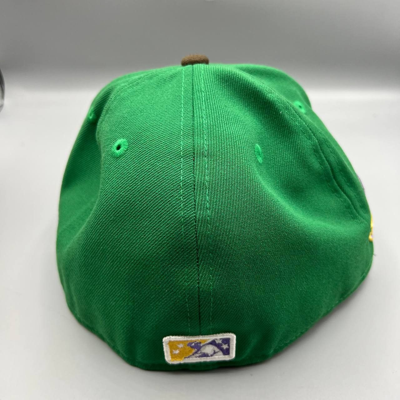 New Era Daytona Tortugas Hat Men 7 3/8 Green Brown MiLB Fitted Cap Size ONE SIZE - 7 Thumbnail