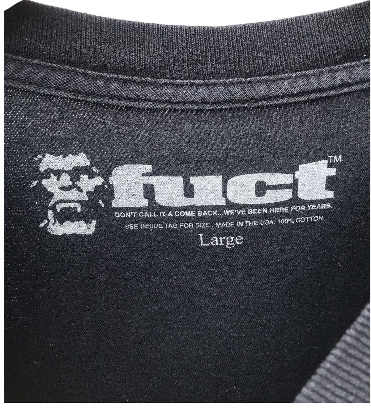 FUCT Fuct Usa Streetwear Faded Tee Size US L / EU 52-54 / 3 - 2 Thumbnail