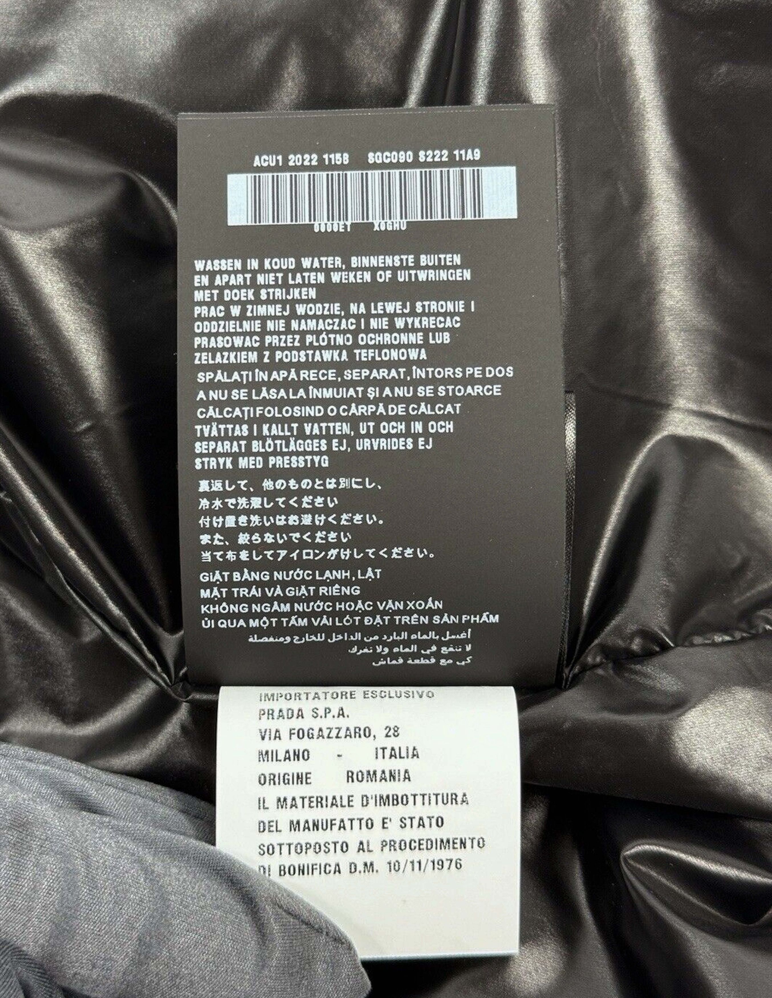 Prada Piumino Jacket Vest Puffer Jackets Size US XL / EU 56 / 4 - 16 Thumbnail