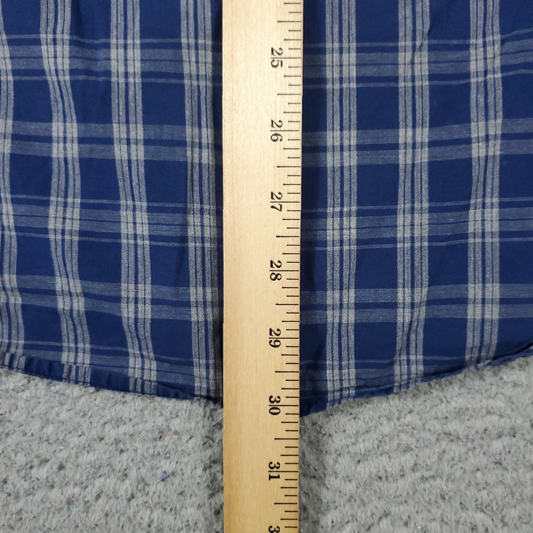 Lucky Brand Lucky Brand Shirt Mens XL Blue Plaid Button-Up Long Sleeve Casual Business Formal Party/Cocktail Travel Workwear Vintage No (remove N/A) Size US XL / EU 56 / 4 - 4 Thumbnail