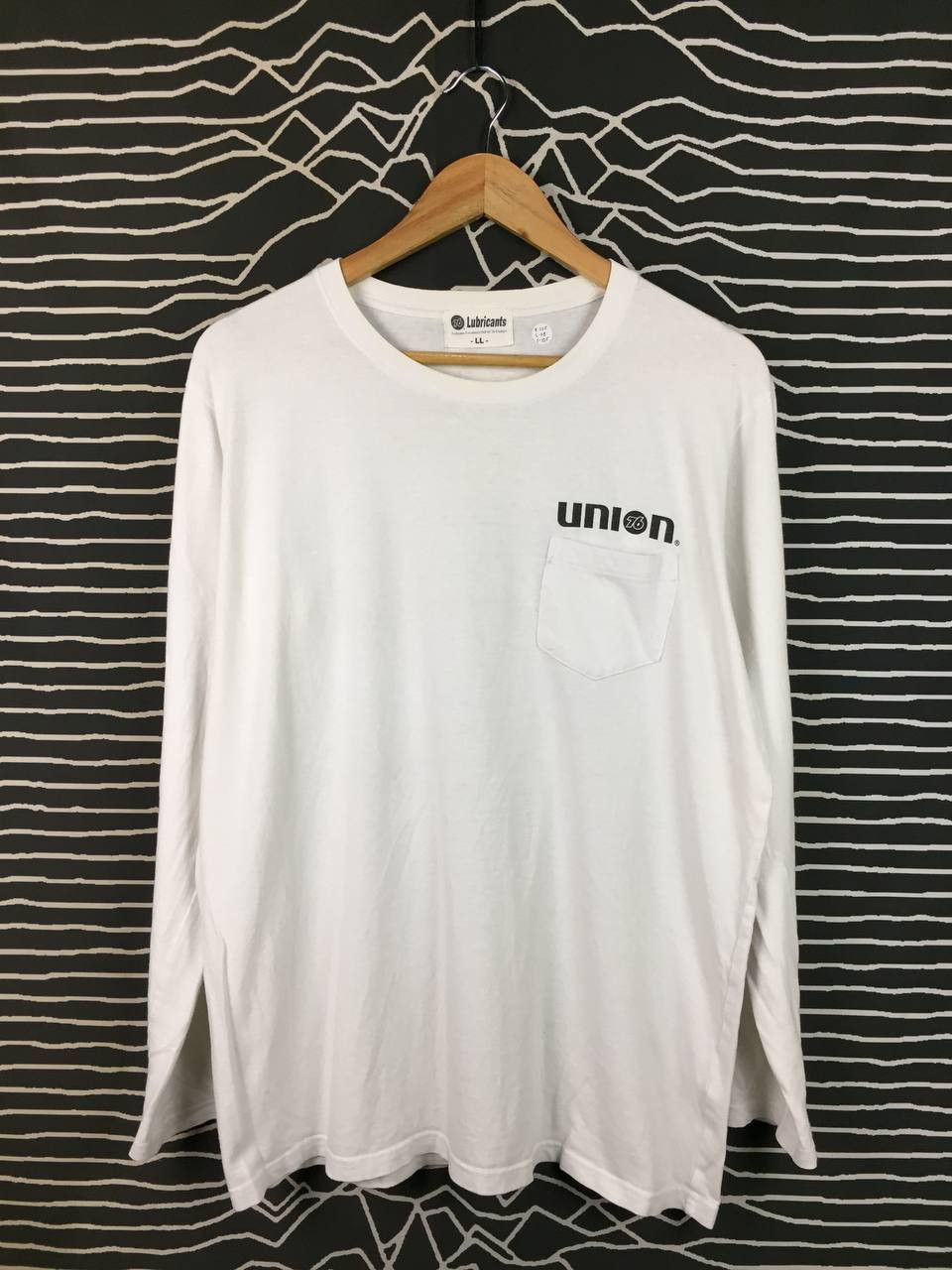 Vintage Vtg Union 76 Lubricants Engine Oil Supplier Long sleeve Tee Size US XL / EU 56 / 4 - 6 Thumbnail