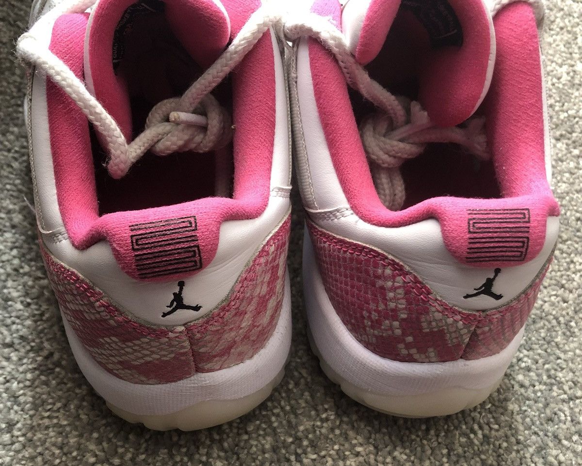 Jordan Brand Air Jordan 11 Retro Pink Snakeskin – Women’s Size 9 Size US 9 / EU 42 - 3 Thumbnail