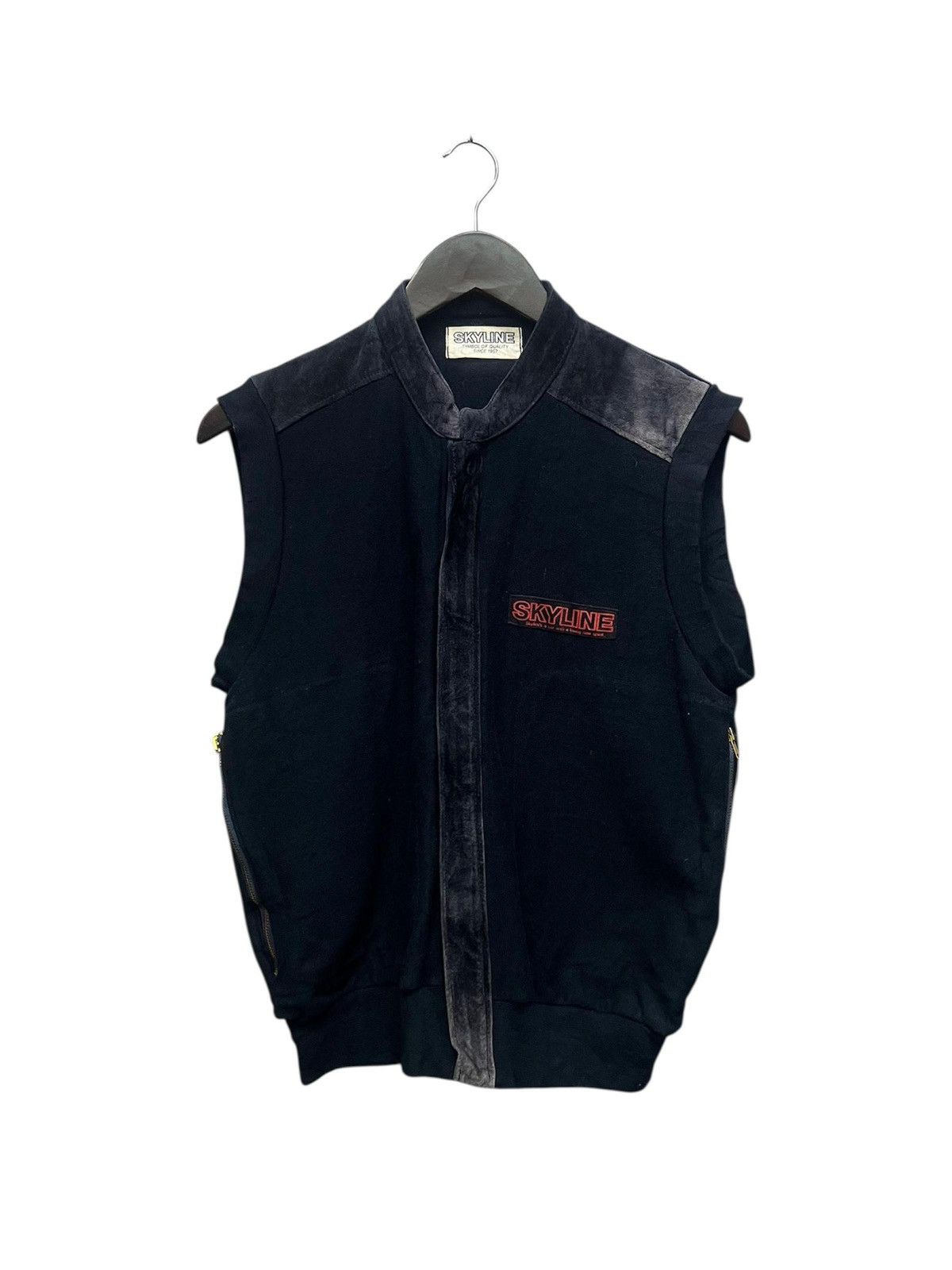 Japanese Brand Skyline Zipper Vest Size US S / EU 44-46 / 1 - 1 Thumbnail