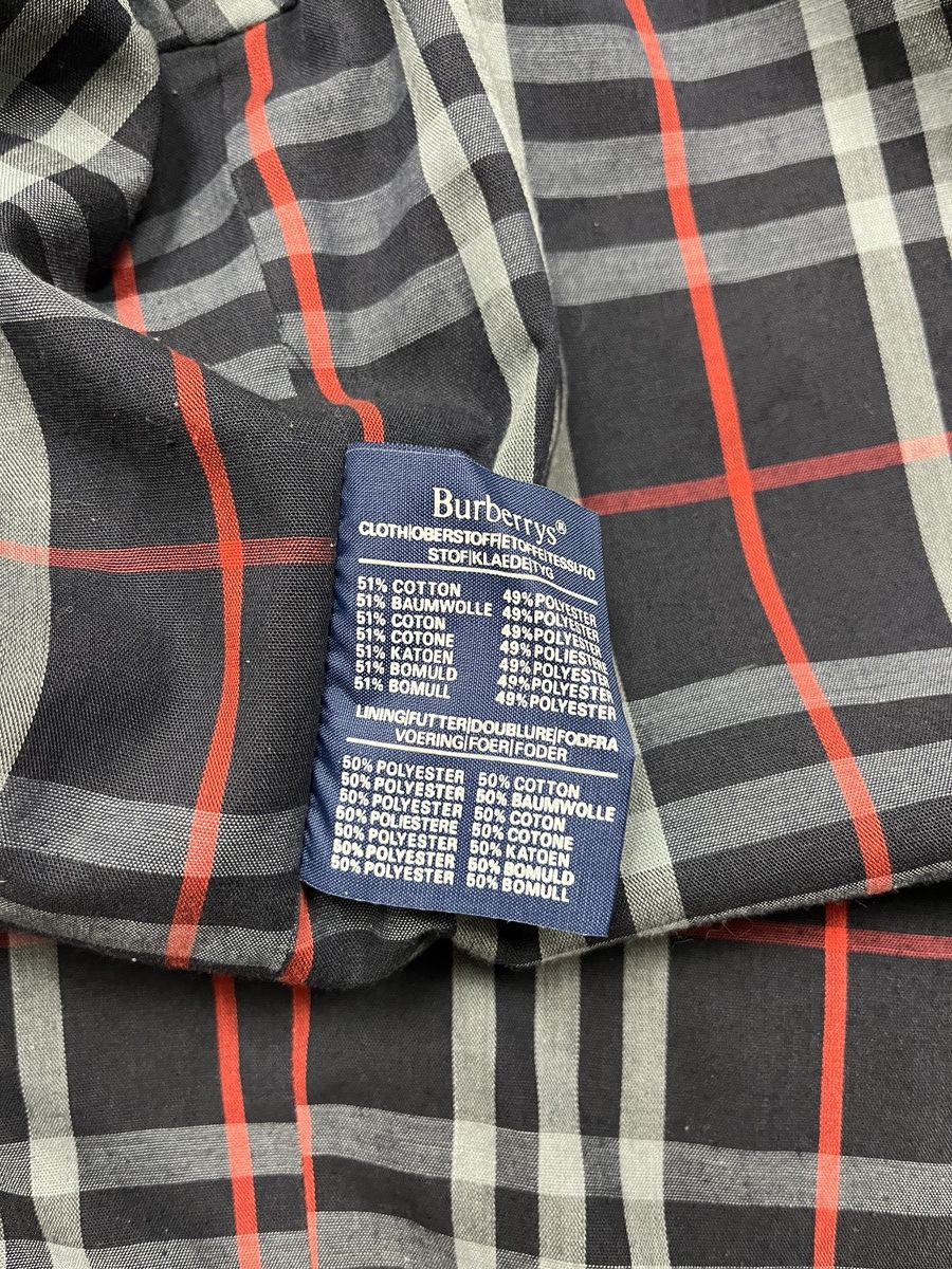 Burberry Vintage 90’s Burberrys Bomber Jacket Nova Check Luxury Rare Size US S / EU 44-46 / 1 - 12 Thumbnail