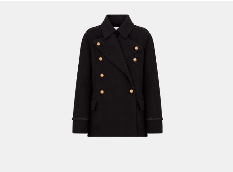 o1w1db10425 310C12A Peacoat in Black