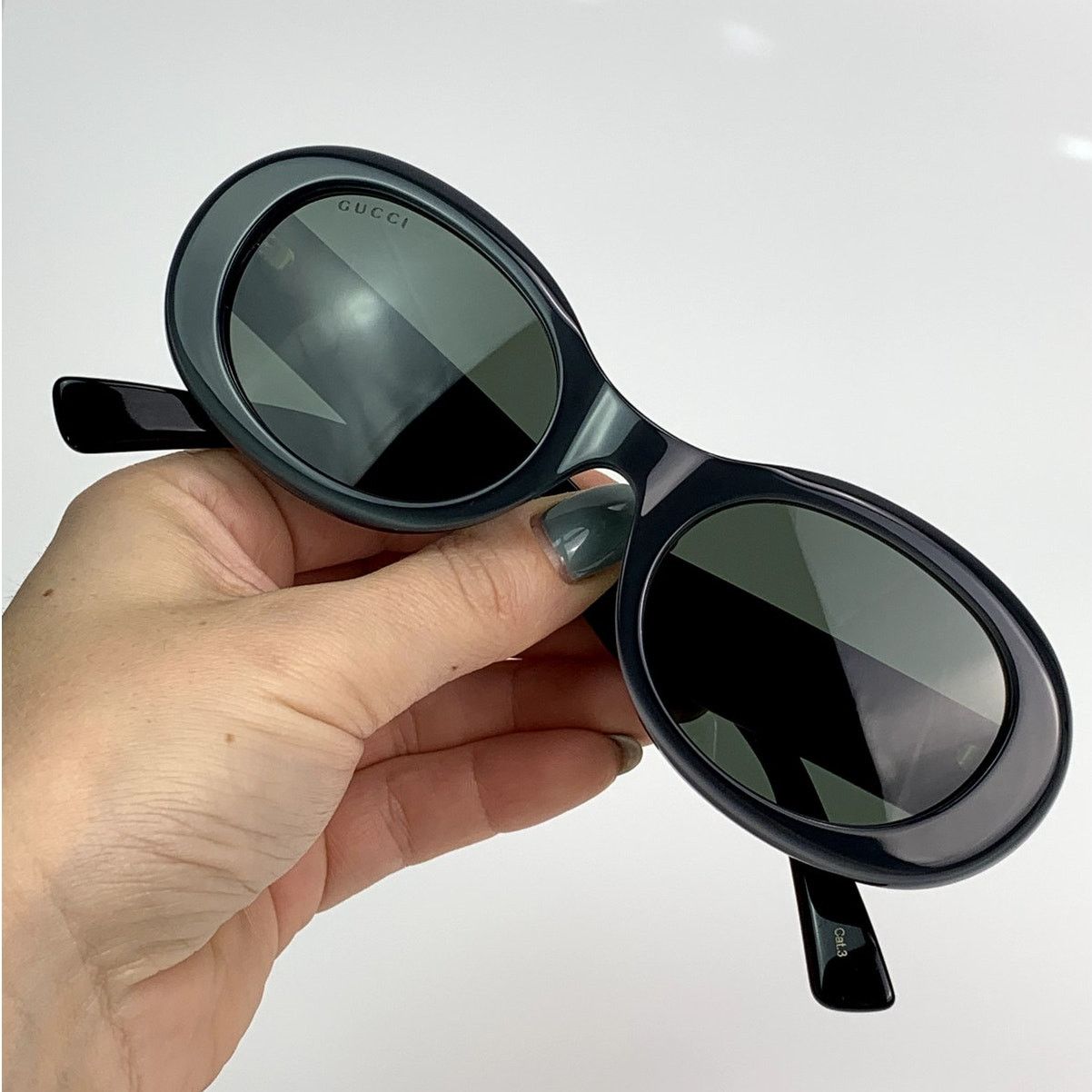 Gucci NEW Gucci Sunglasses GG1587S 001 Black Grey Women Authentic Size ONE SIZE - 7 Thumbnail