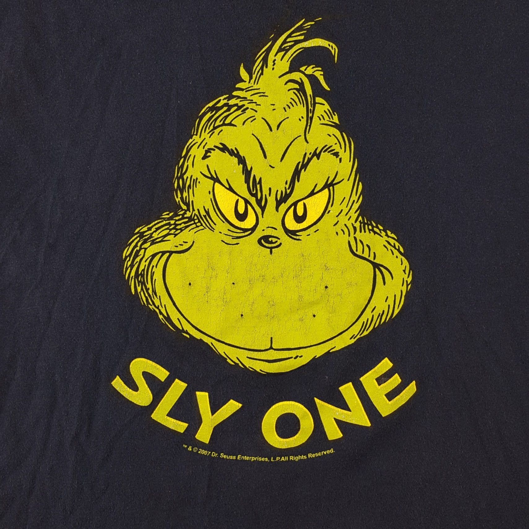 Vintage Y2K Grinch Dr. Seuss The Grinch Size Large Vintage Cartoon Movie T Shirt Sly Size US L / EU 52-54 / 3 - 2 Thumbnail