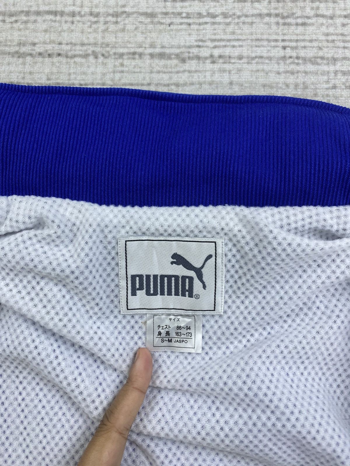 Japanese Brand × Puma × Vintage Vintage Puma Stripes Design Embroidery Logo Zipper Jacket Size US L / EU 52-54 / 3 - 9 Thumbnail