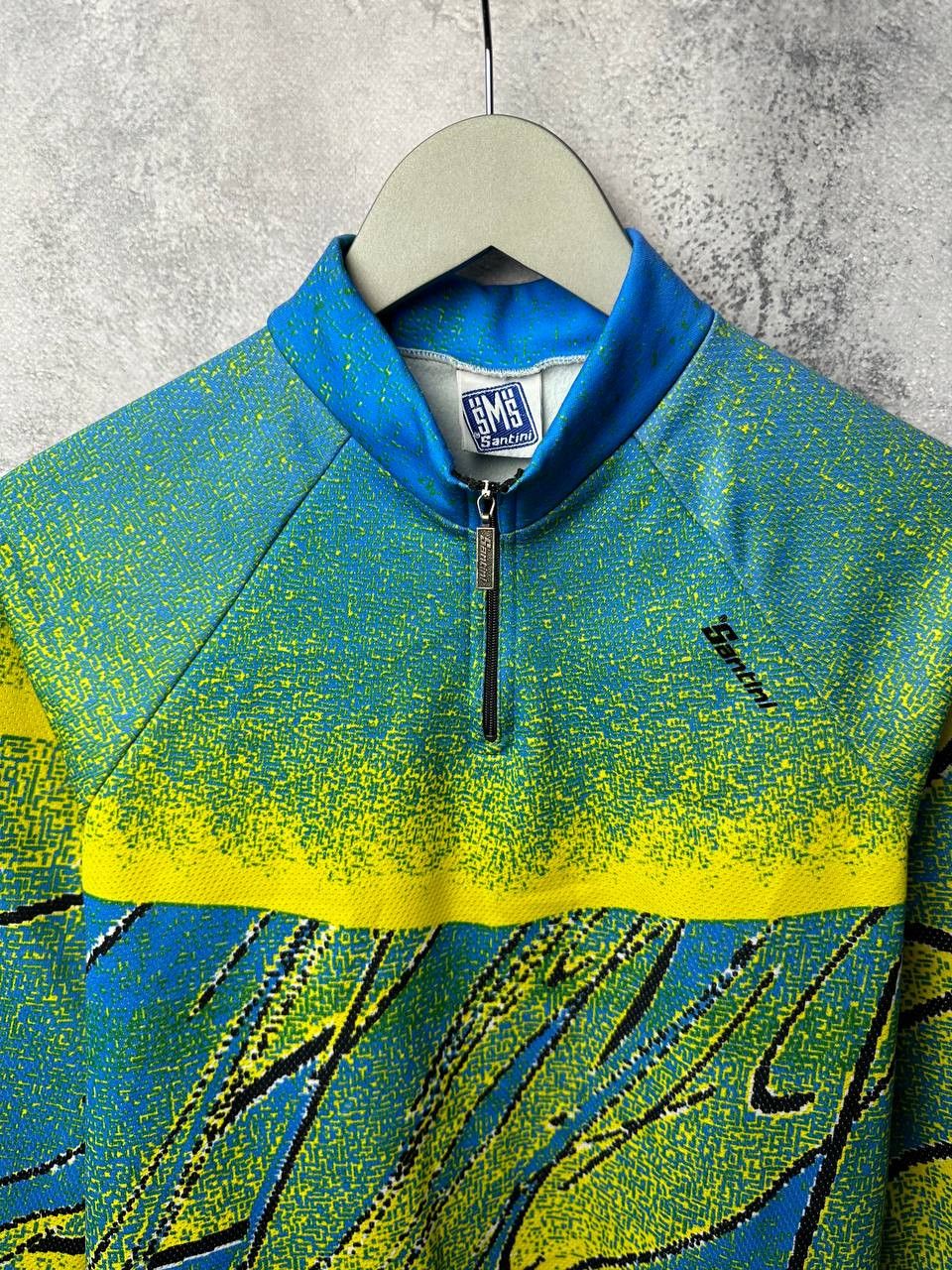 Other Santini SMS Vintage Cycling Windstopper Jersey Made in Italy Size US S / EU 44-46 / 1 - 5 Thumbnail