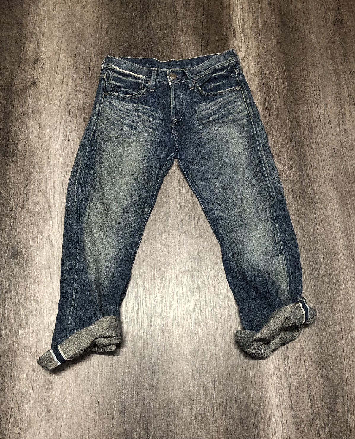 Levi's Vintage Clothing Vintage Levi's Strauss & Co Half Selvedge Jeans (Unisex) Size US 29 - 2 Thumbnail