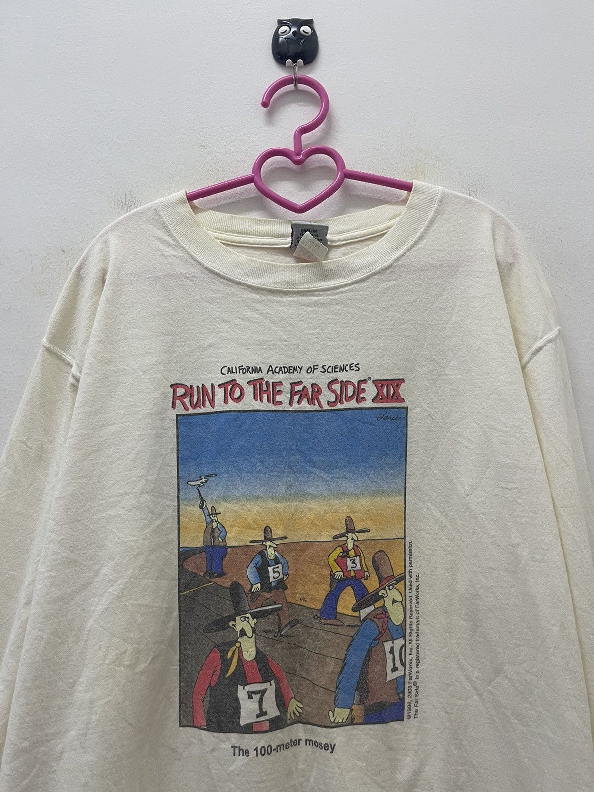 Cartoon Network Rare Vintage GARY LARSON The Far Side Tee Size US L / EU 52-54 / 3 - 3 Thumbnail