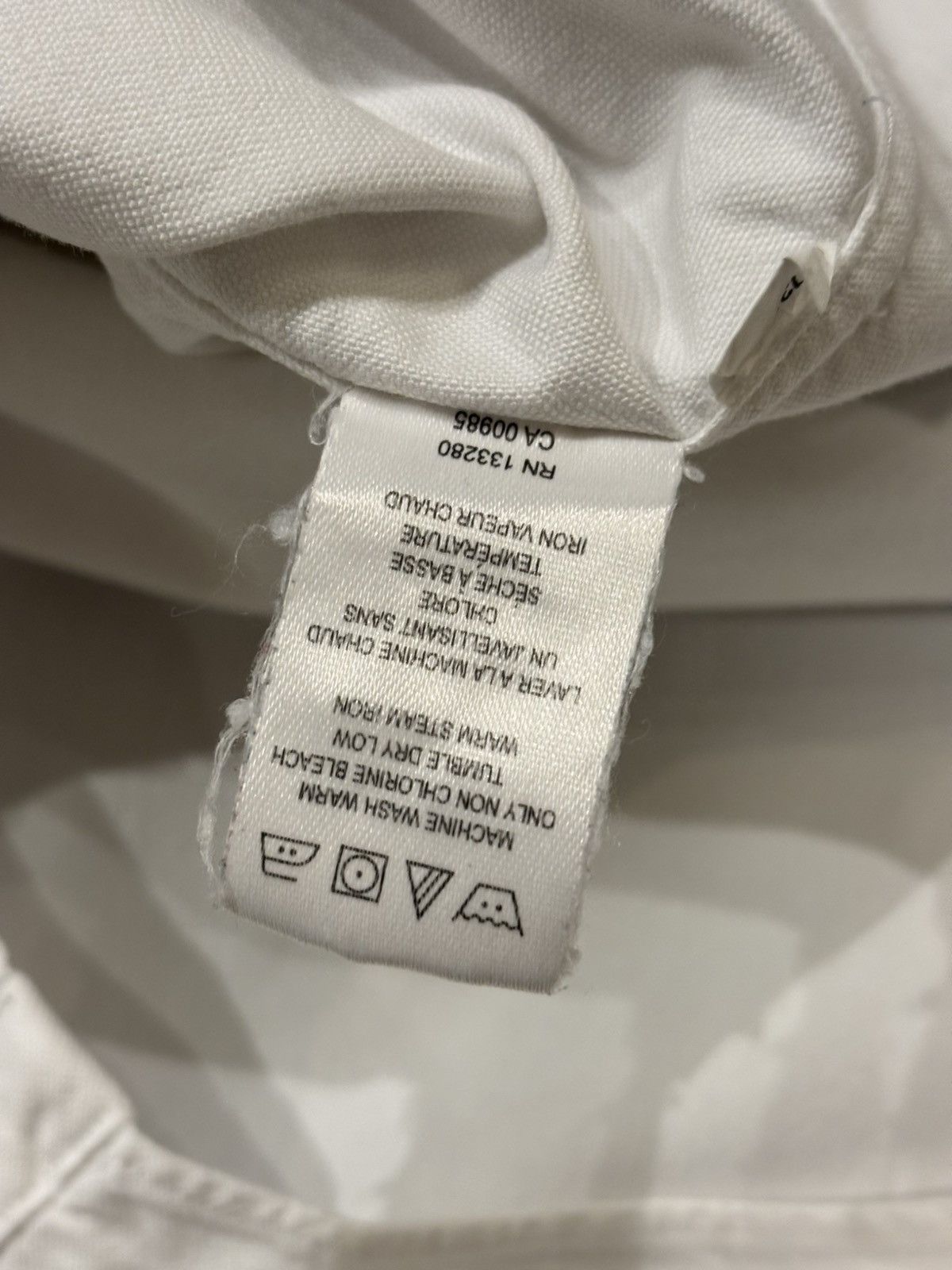 Thom Browne Thom Browne White Button Up Shirt Size US L / EU 52-54 / 3 - 5 Thumbnail