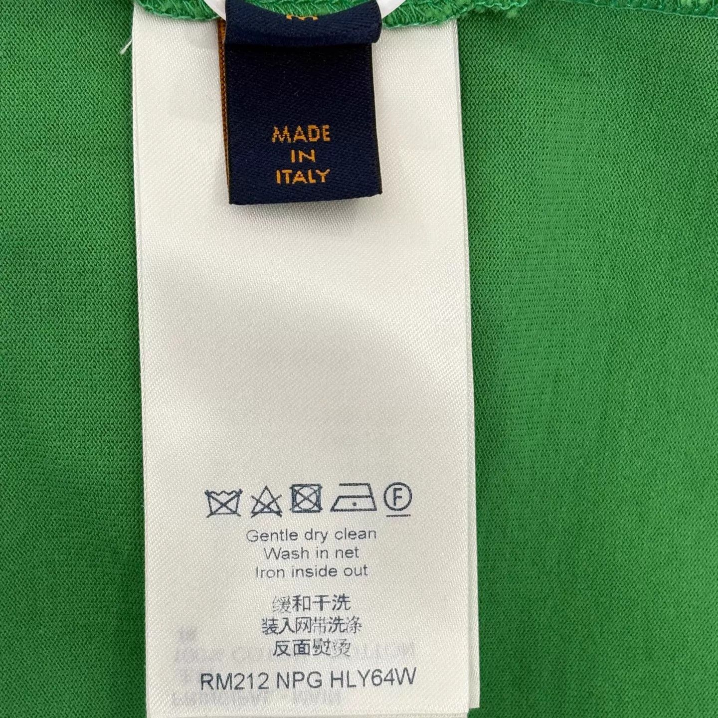 Louis Vuitton LV Green Chest LV Embossed Logo SS Tee M New Size US M / EU 48-50 / 2 - 4 Thumbnail