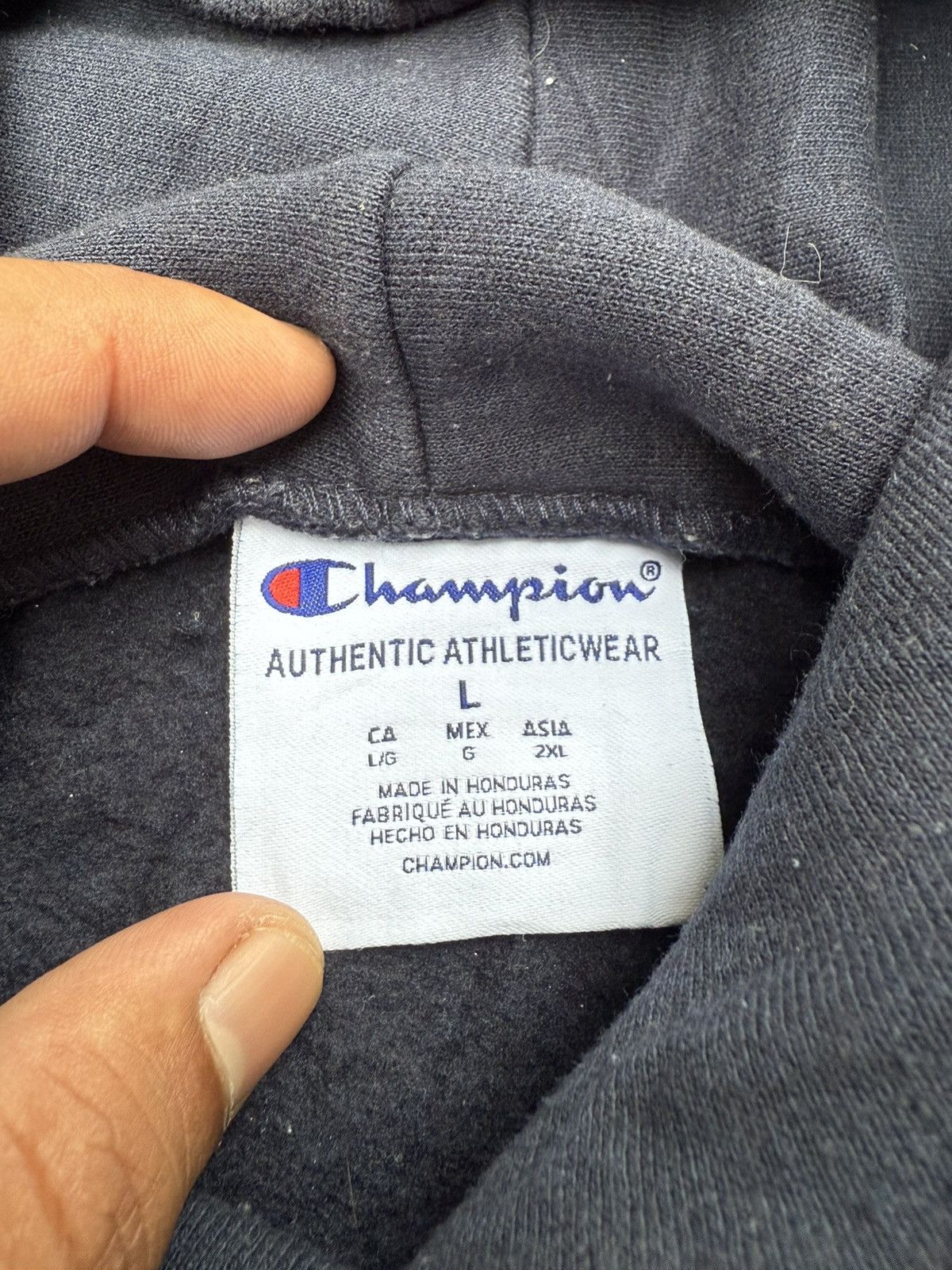 Champion 🔥 VINTAGE Y2K CHAMPION MICHIGAN COLLEGE LOGO HOODIES - L Size US M / EU 48-50 / 2 - 6 Thumbnail