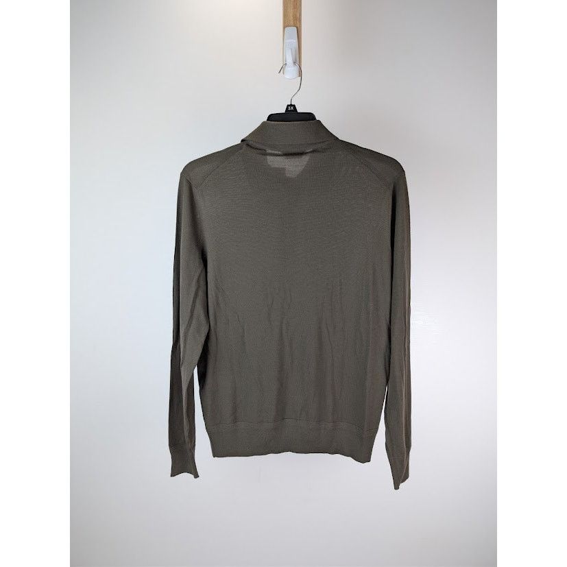 Tom Ford o1rshd1 Long sleeve Polo Shirt in Dark Green Size US L / EU 52-54 / 3 - 15 Thumbnail