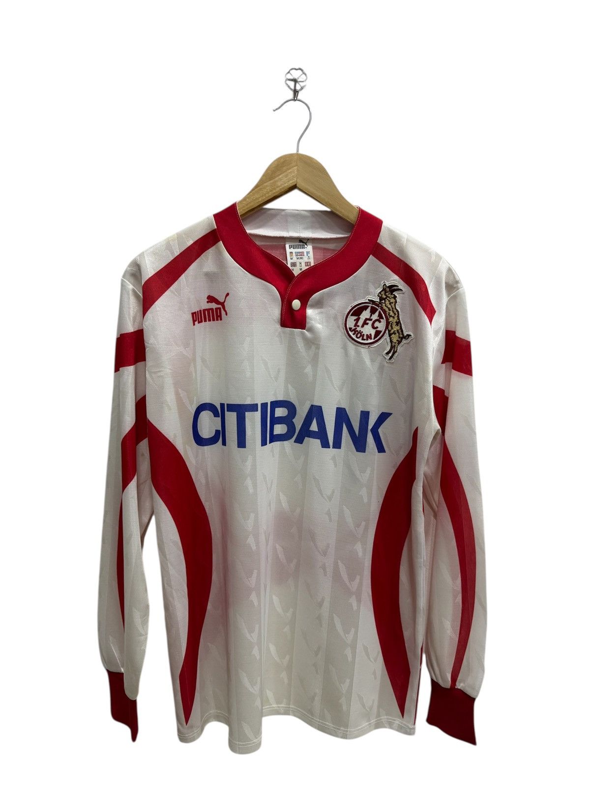 Puma Vintage FC Koln Puma Citibank Home 92/93 Size US M / EU 48-50 / 2 - 1 Thumbnail