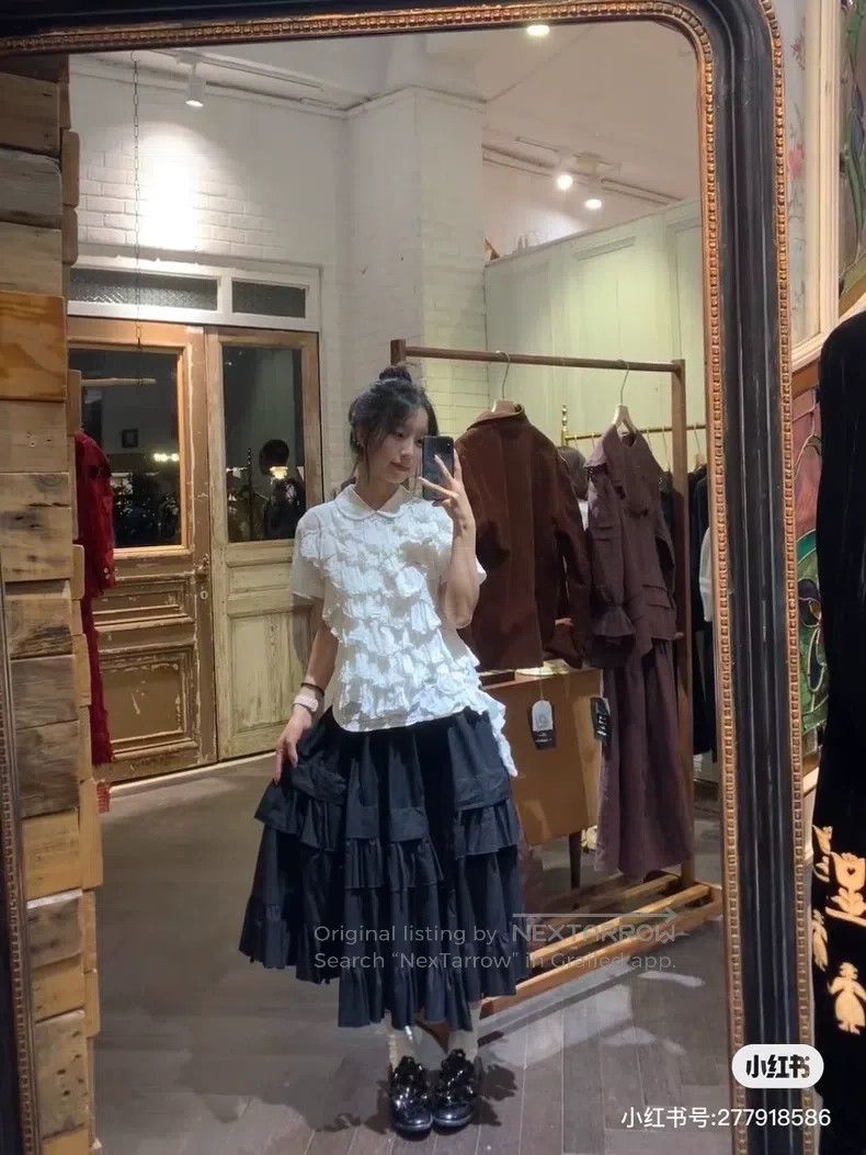 Comme Des Garcons size XS Tiered cake skirt size S