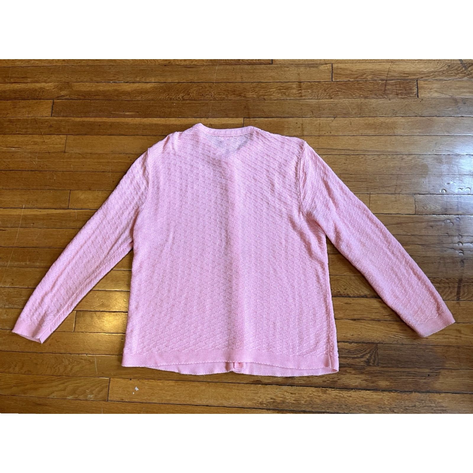 Pinko VINTAGE Cuddle Knit Cardigan Sweater Women’s Small Pink Cottagecore Granny 80s Size S / US 4 / IT 40 - 5 Thumbnail