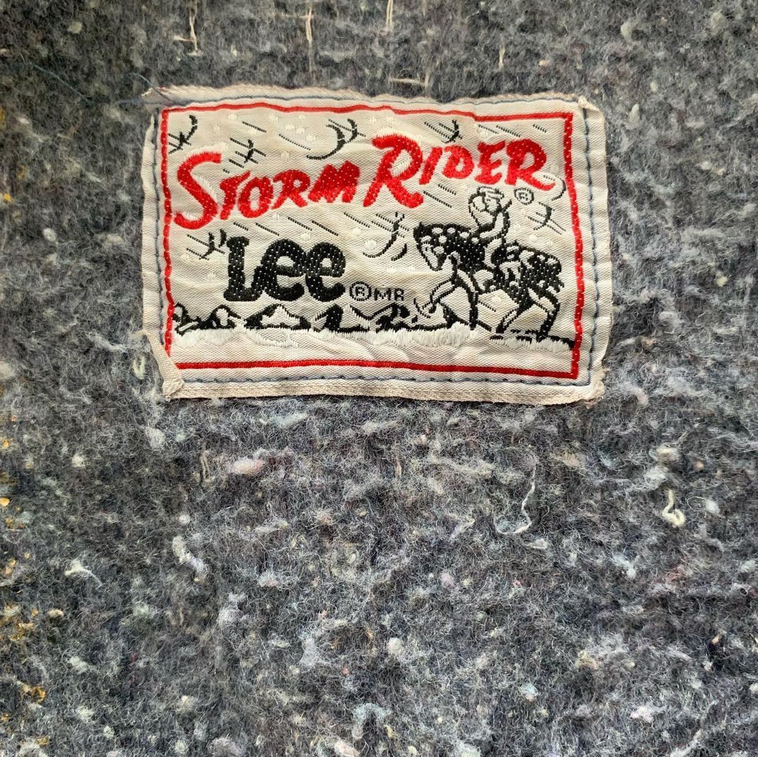 Lee × Vintage 1970s Lee Storm Riders Blanket Lined Denim Jacket Size US L / EU 52-54 / 3 - 5 Thumbnail