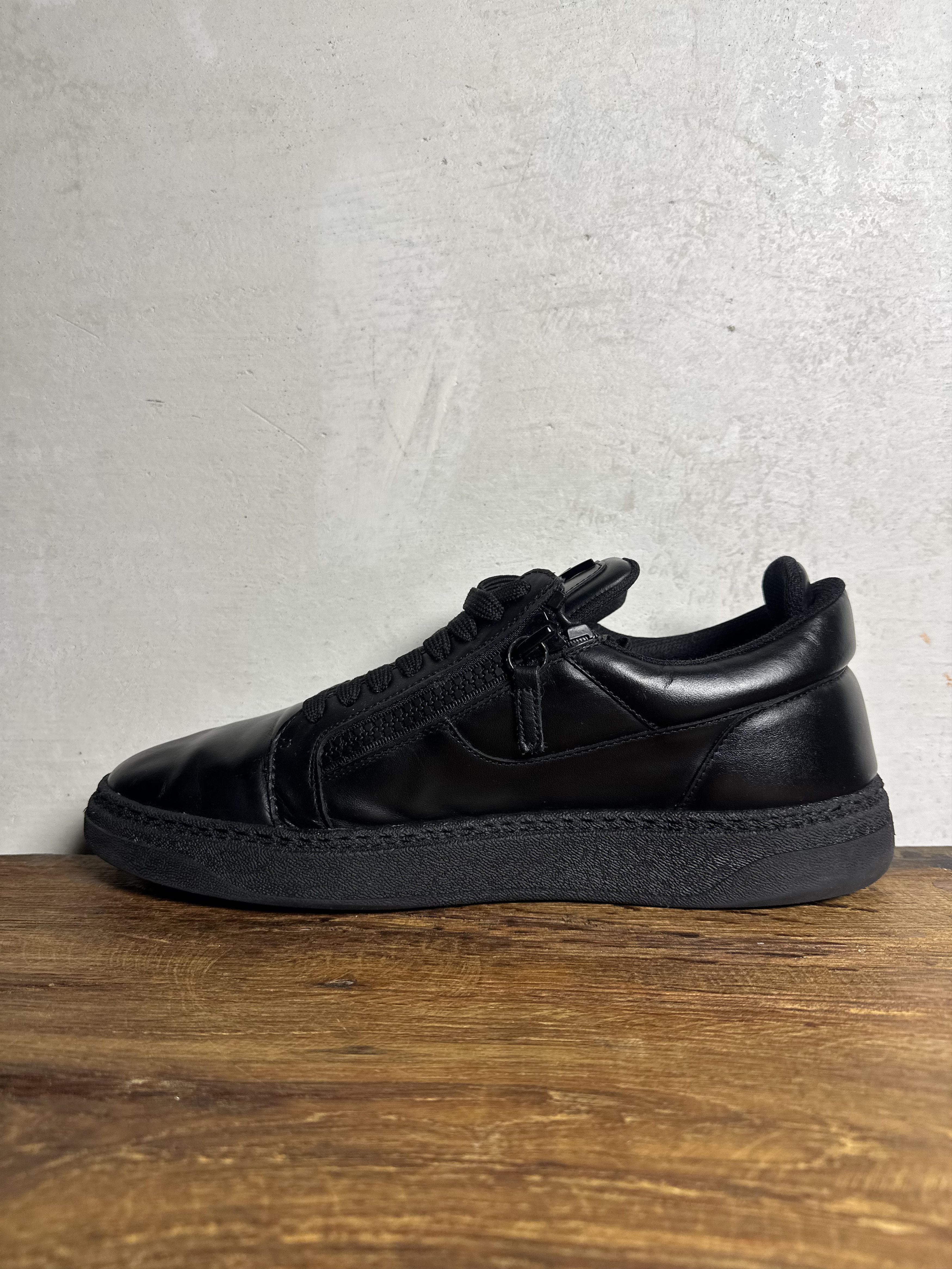 Giuseppe Zanotti Giuseppe Zanotti GZ94 double-zip low-top Sneakers Size US 12 / EU 45 - 4 Thumbnail