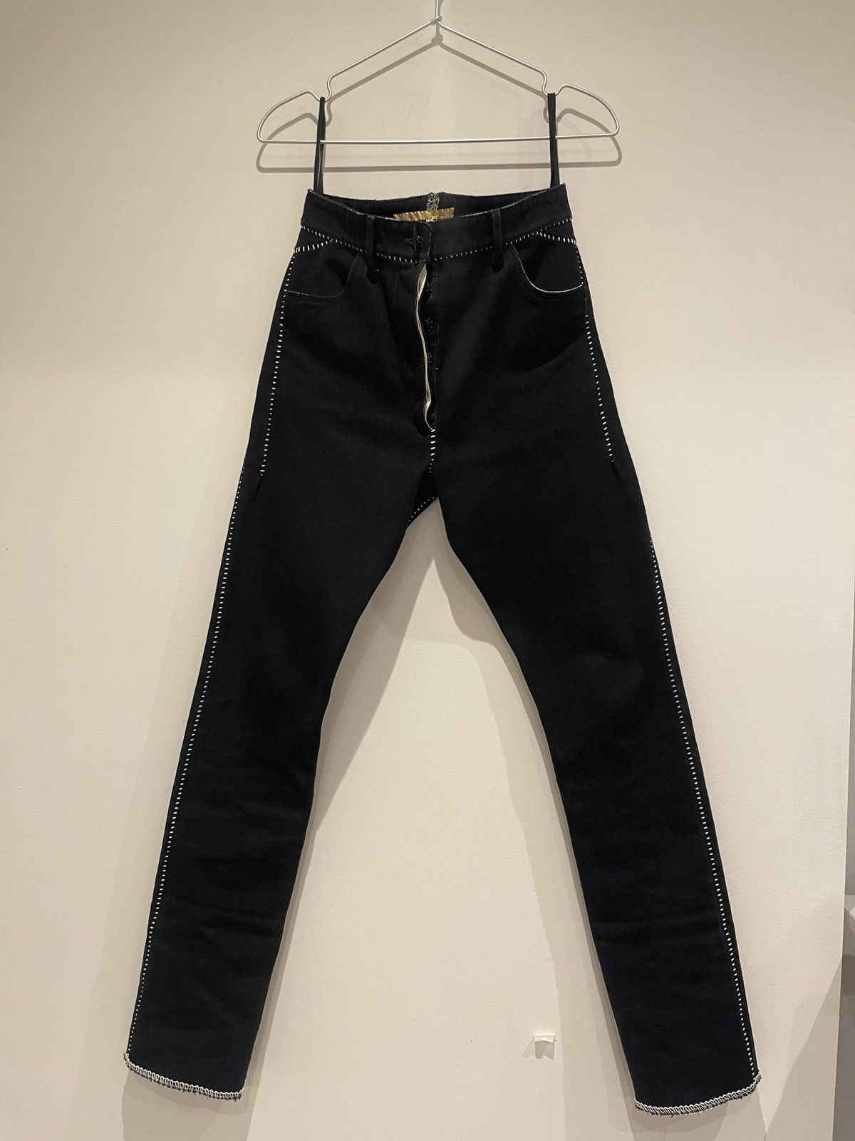 Carol Christian Poell Carol christian poell Dead End contrast seam one piece Size US 30 / EU 46 - 1 Thumbnail