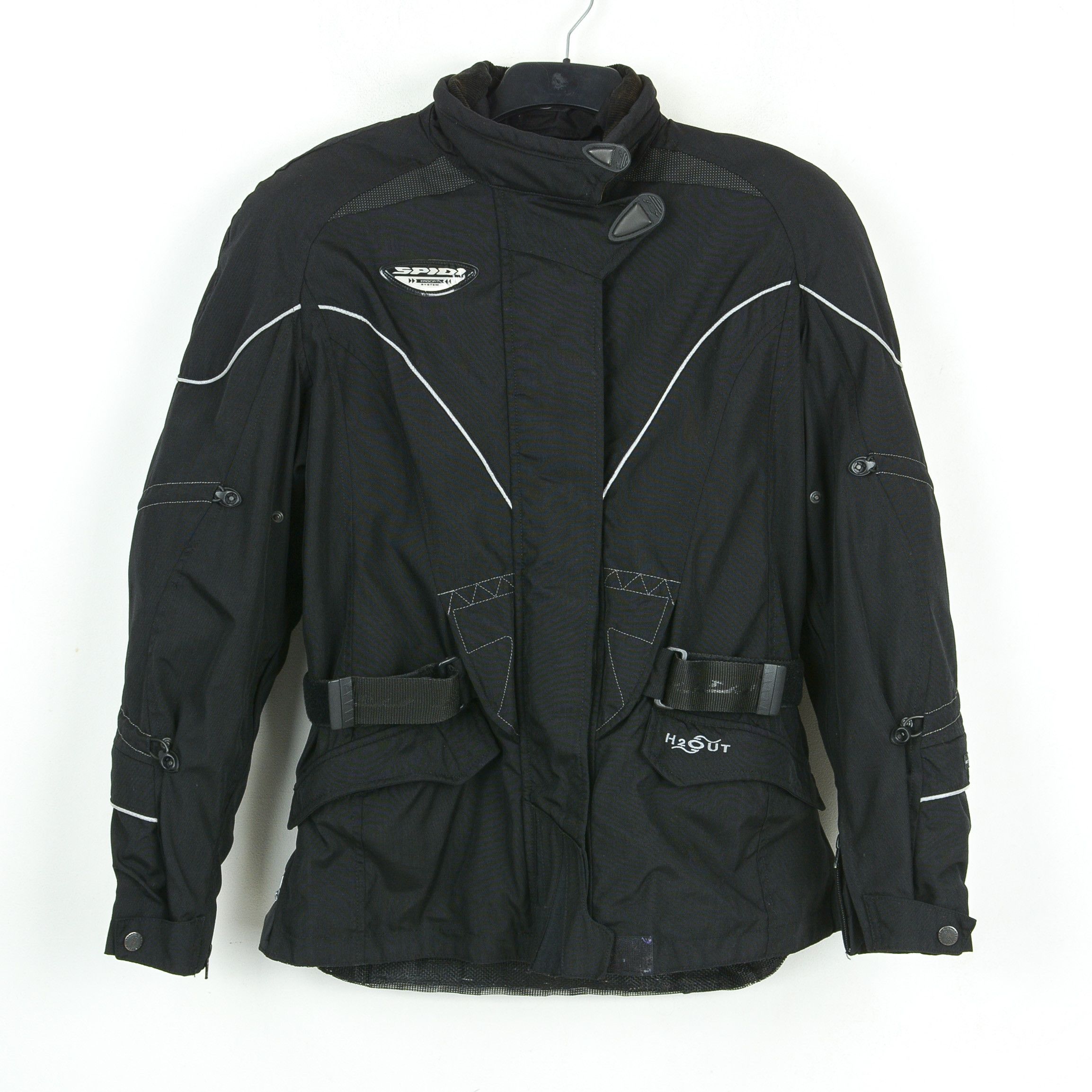 Other H2Out Ergofit Womens L Biker Jacket Coat Belted Armoured Top Size L / US 10 / IT 46 - 1 Thumbnail