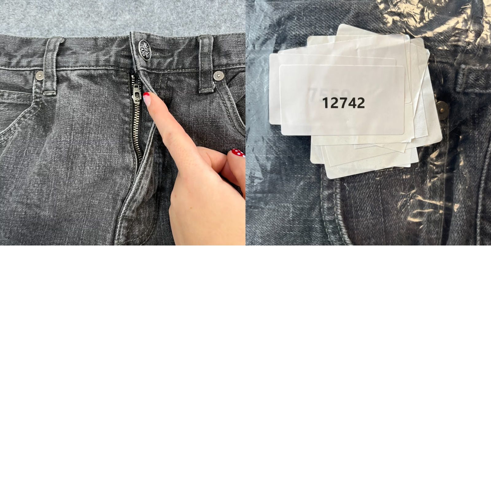 Vintage Armani Jeans Jeans Regular Straight 32 Dark Wash Grey Stretch GA Mens Casual 5-Pocket Design Size US 32 / EU 48 - 9 Thumbnail
