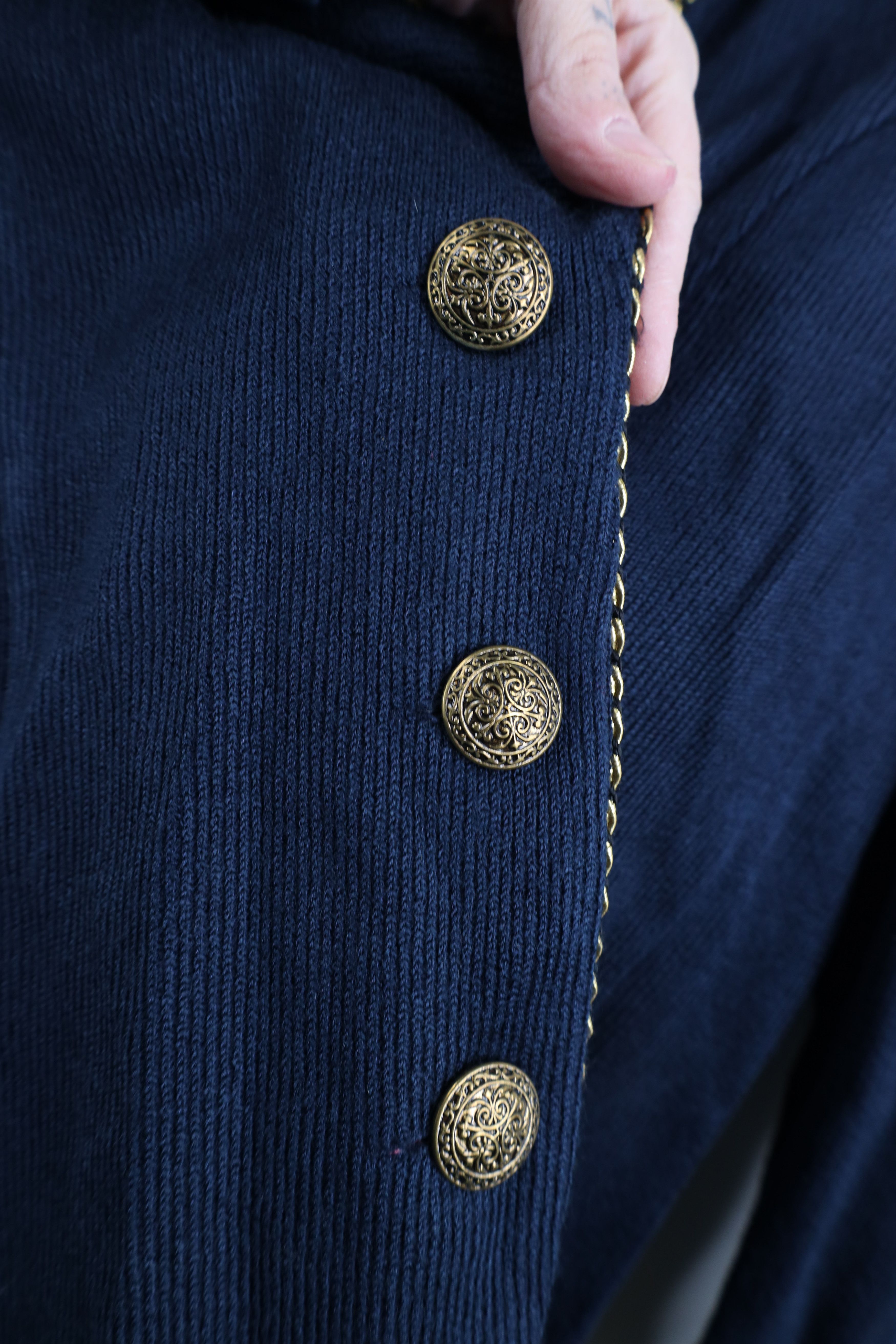 Vintage Vintage 90s Streetwear Paisley Sweater Blazer Suit Jacket Size 3XL / US 20-22 - 5 Thumbnail