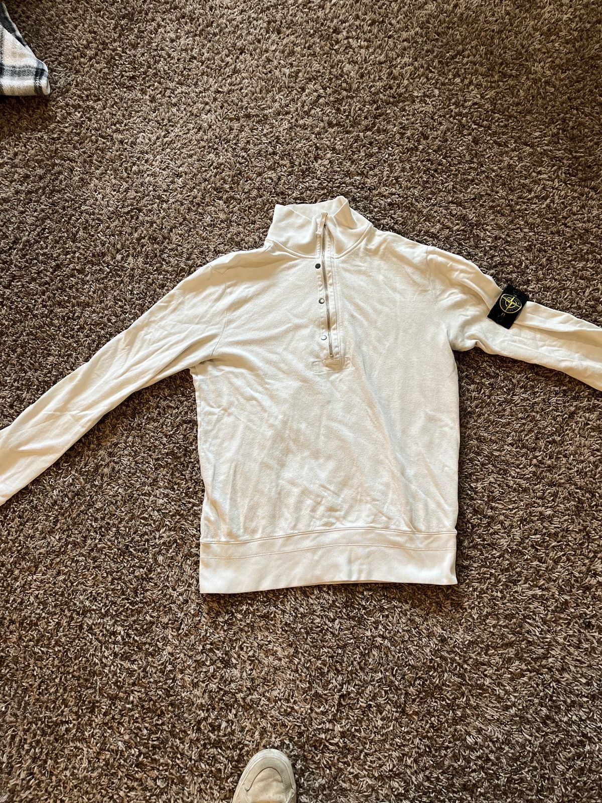 Stone Island Vintage Quarter Zip Jumper