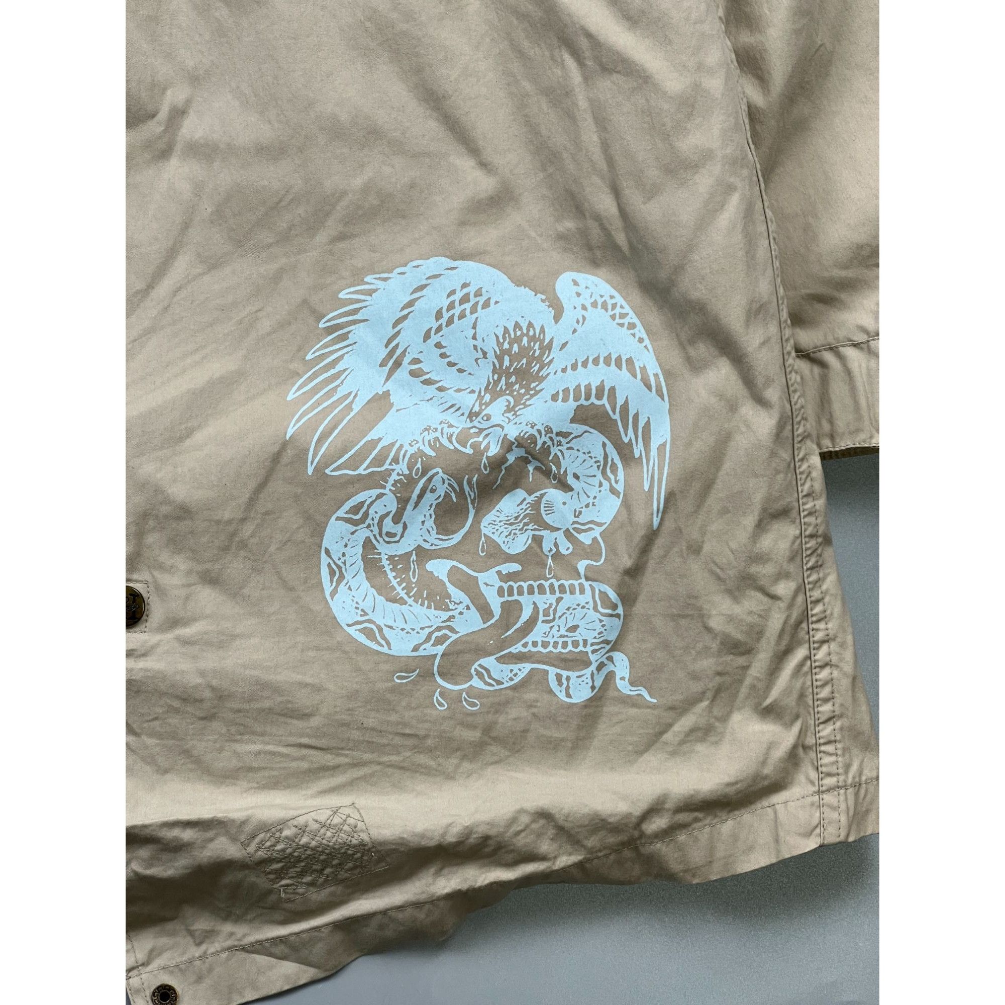 Ed Hardy Ed Hardy Military Lined Tattoo Parka (Y0944) Size US XL / EU 56 / 4 - 13 Thumbnail