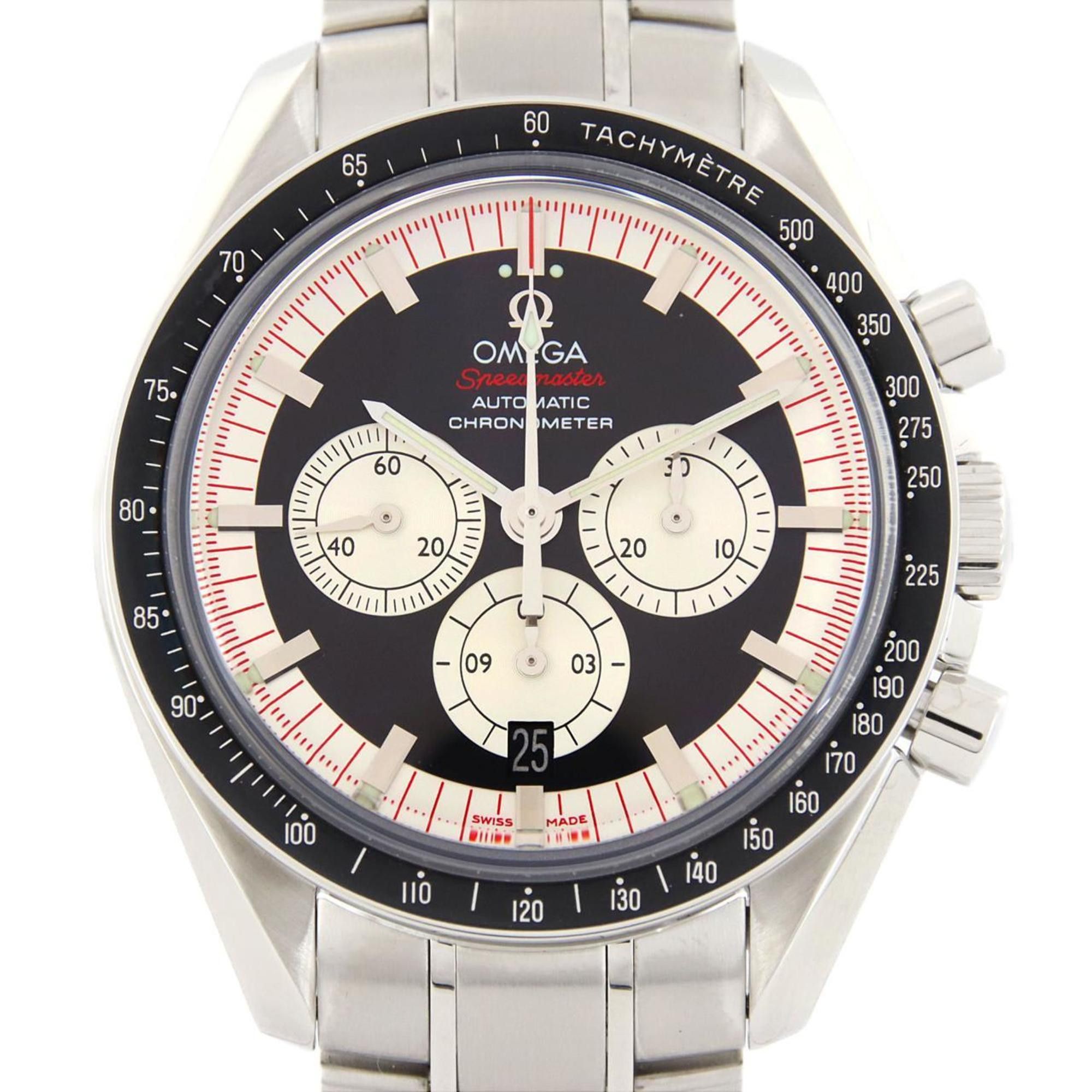Omega Omega Speedmaster Schumacher '05 3507.51 SS Wristwatch Automatic Size ONE SIZE - 1 Thumbnail