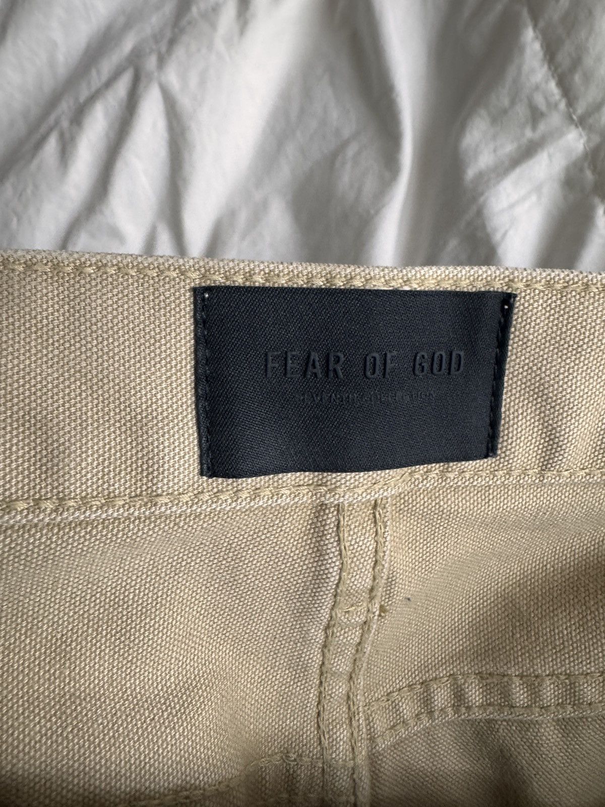 Fear of God Fear of god 7th collection canvas jeans Size US 34 / EU 50 - 15 Thumbnail