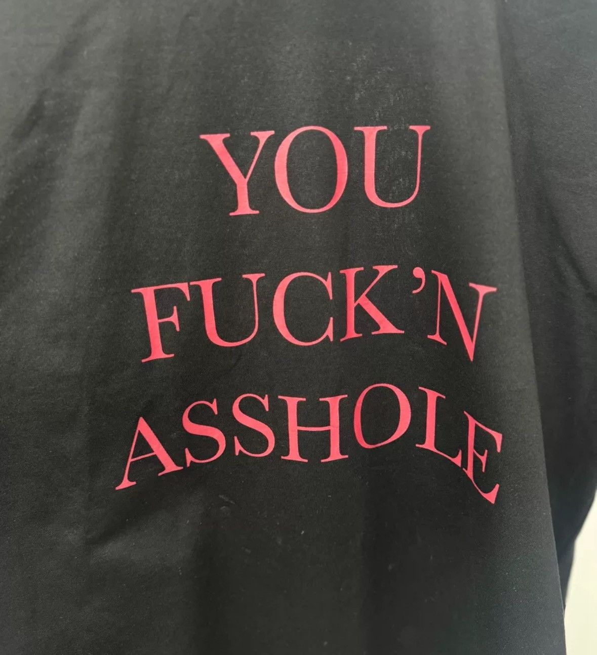 Vetements Vetements 16Fw Show Style You Fuck'n Cushion Short Sleeve Size US M / EU 48-50 / 2 - 3 Thumbnail