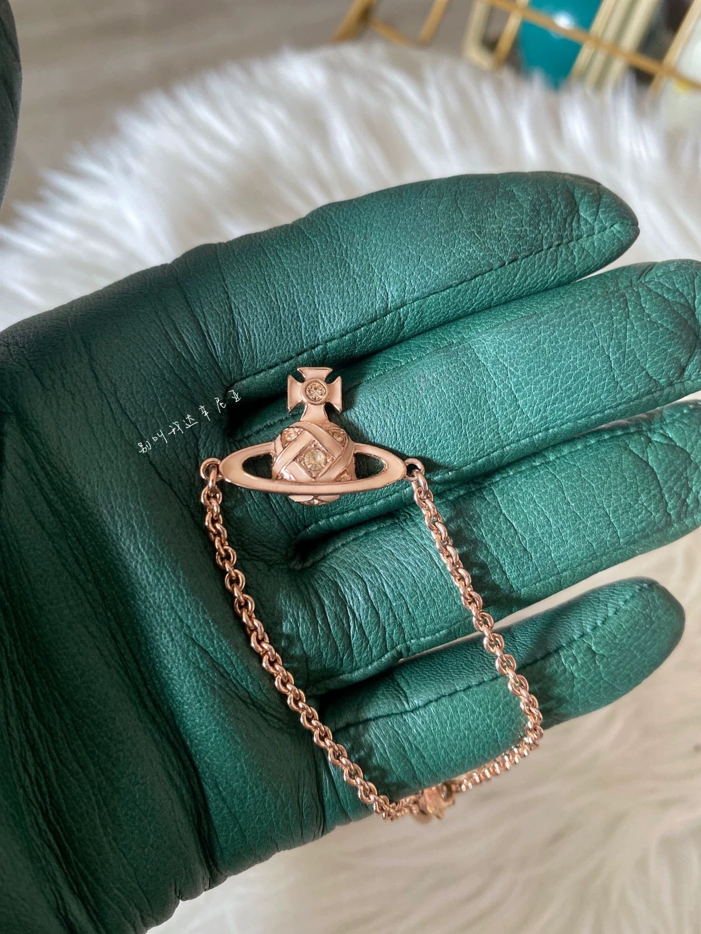 Vivienne Westwood Vivienne Westwood Knit Saturn Bracelet Size ONE SIZE - 1 Thumbnail