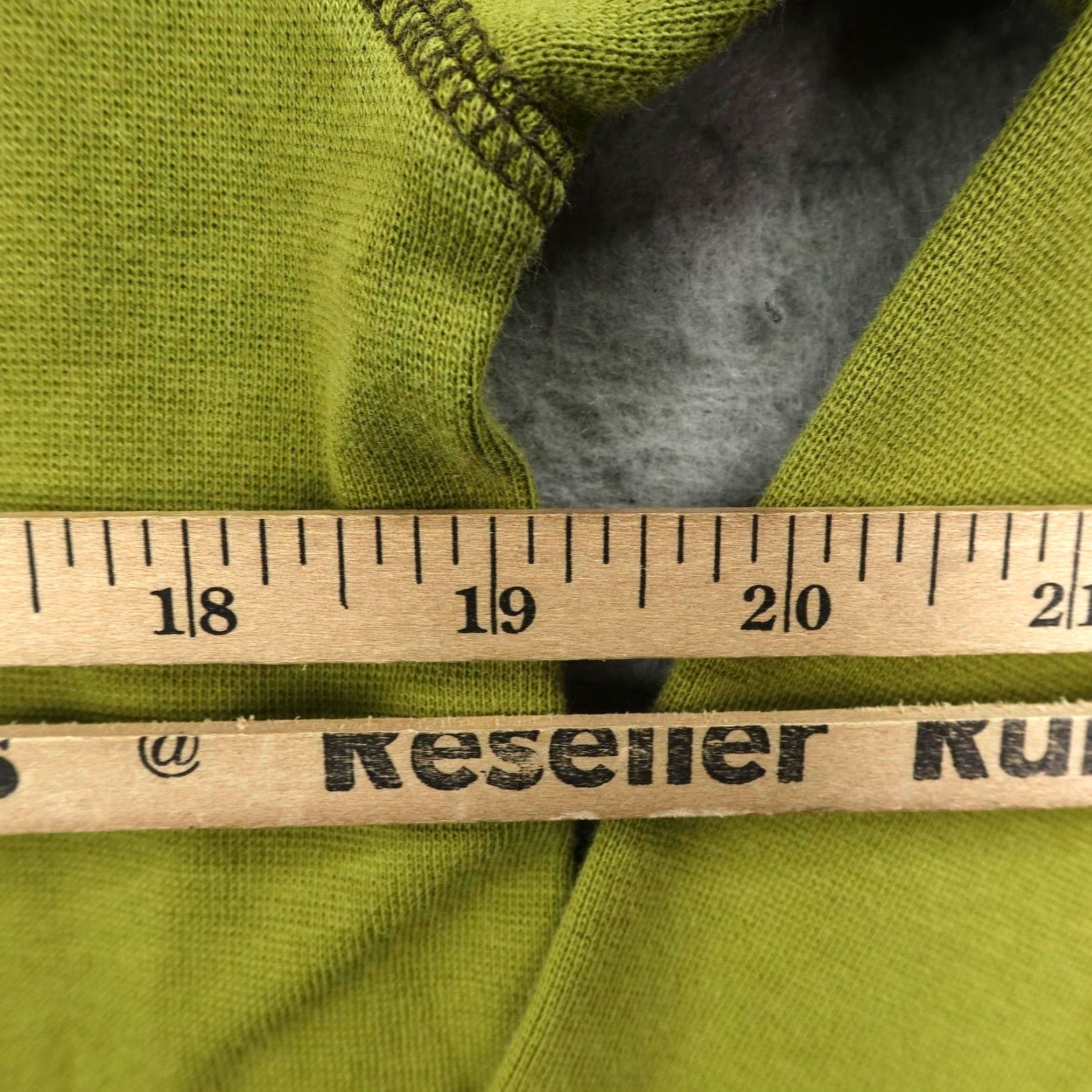 Patagonia VINTAGE Patagonia Hoodie Womens Medium Green Organic Cotton Pullover 2000 Y2K Logo Pocket Knit Modern Wear Size M / US 6-8 / IT 42-44 - 7 Thumbnail