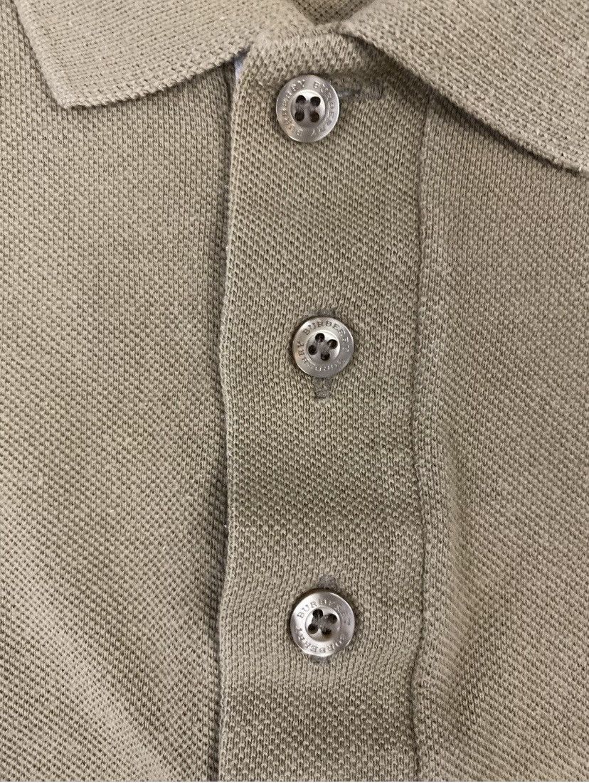 Burberry Burberry 🇬🇧 Slim Fit 3 btn logo polo L fatigue brown cotton Size US L / EU 52-54 / 3 - 10 Thumbnail