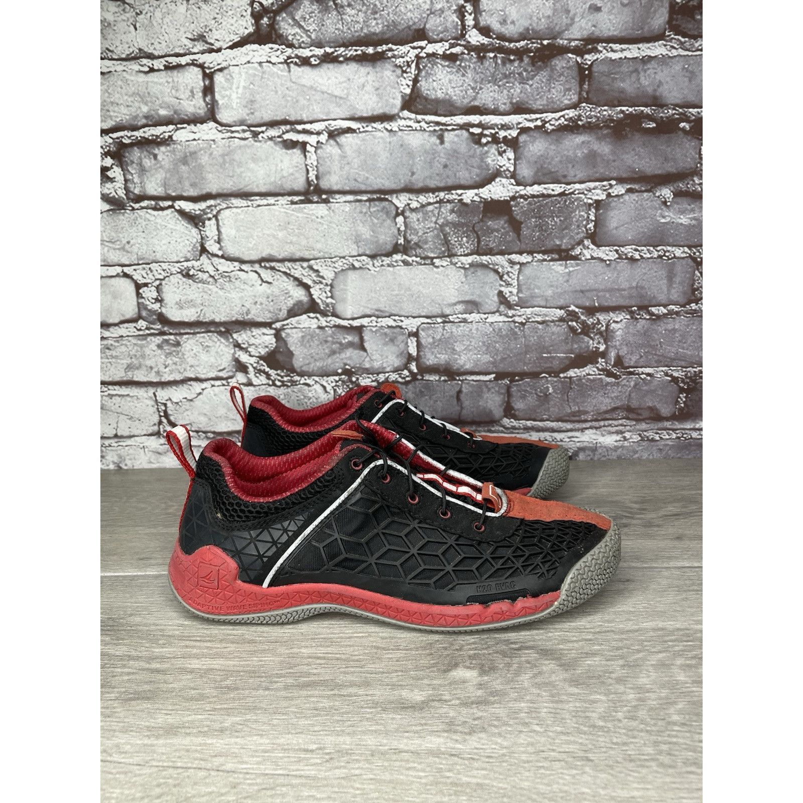 Sperry Sperry Top-Sider Searacer Plus GripX3 Black Red Synthetic Sh Size US 8 / IT 38 - 18 Thumbnail