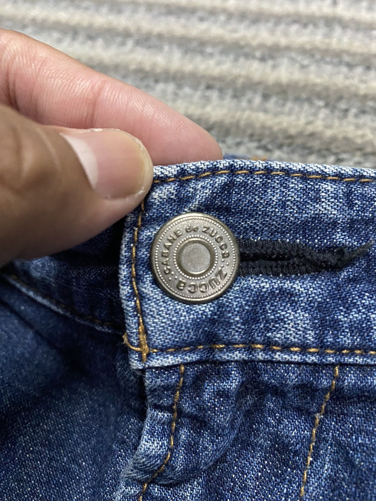 Zucca Zucca Skinny Distressed Baggy Selvedge Jeans Size US 29 - 9 Thumbnail
