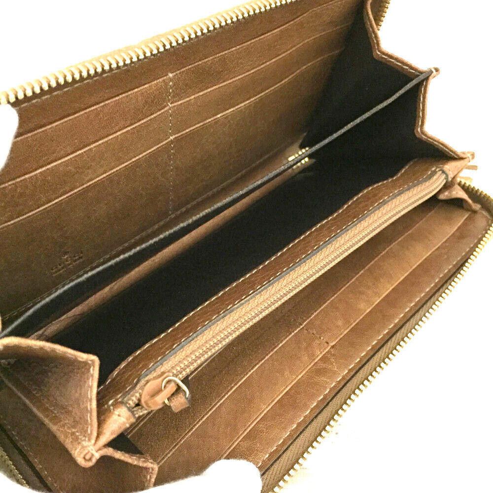 Gucci Gucci Guccissima Bamboo Tassel Zip Around Wallet Light Size ONE SIZE - 5 Thumbnail