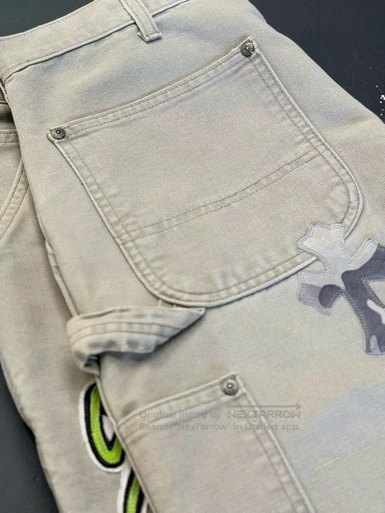 Chrome Hearts Chrome Hearts camo cross khaki work pants. Size US 36 / EU 52 - 2 Thumbnail